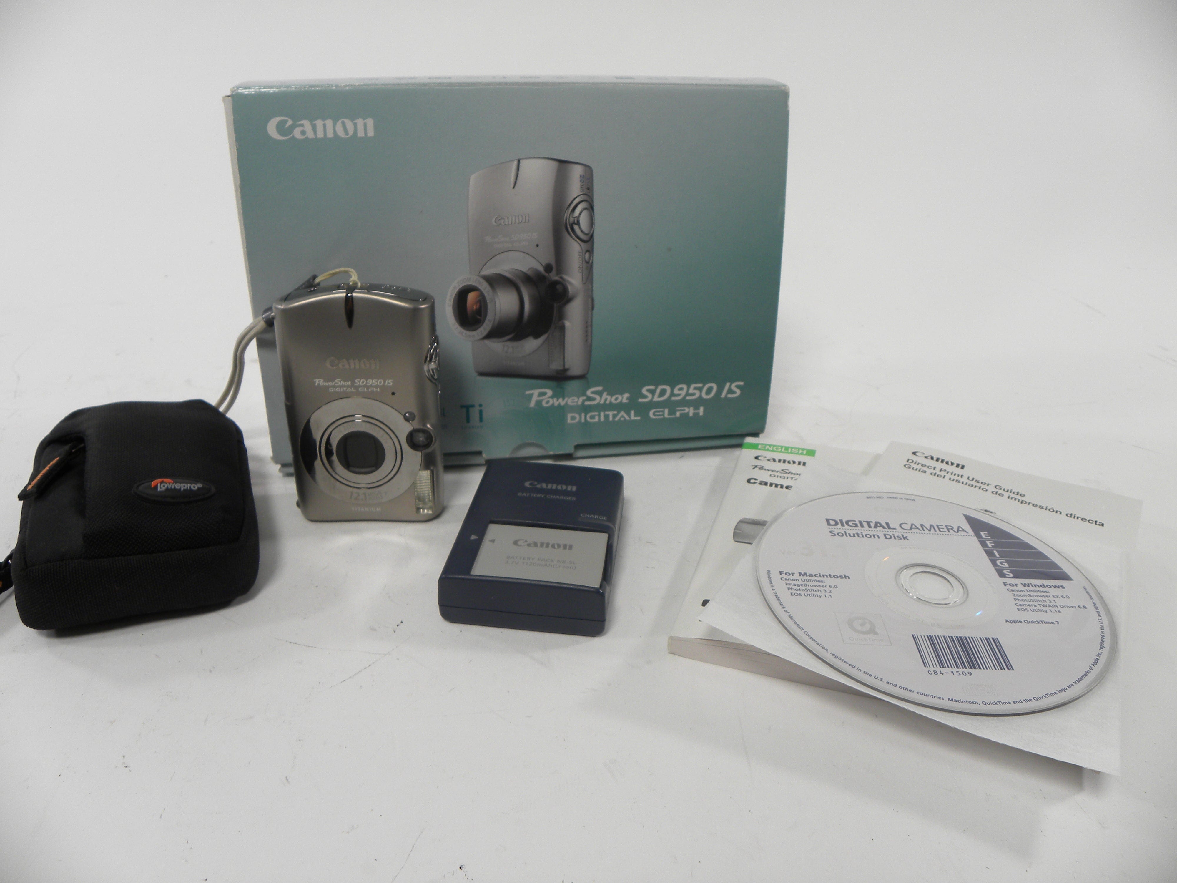 Canon Power Shot SD950IS 12.1mp Digital Camera