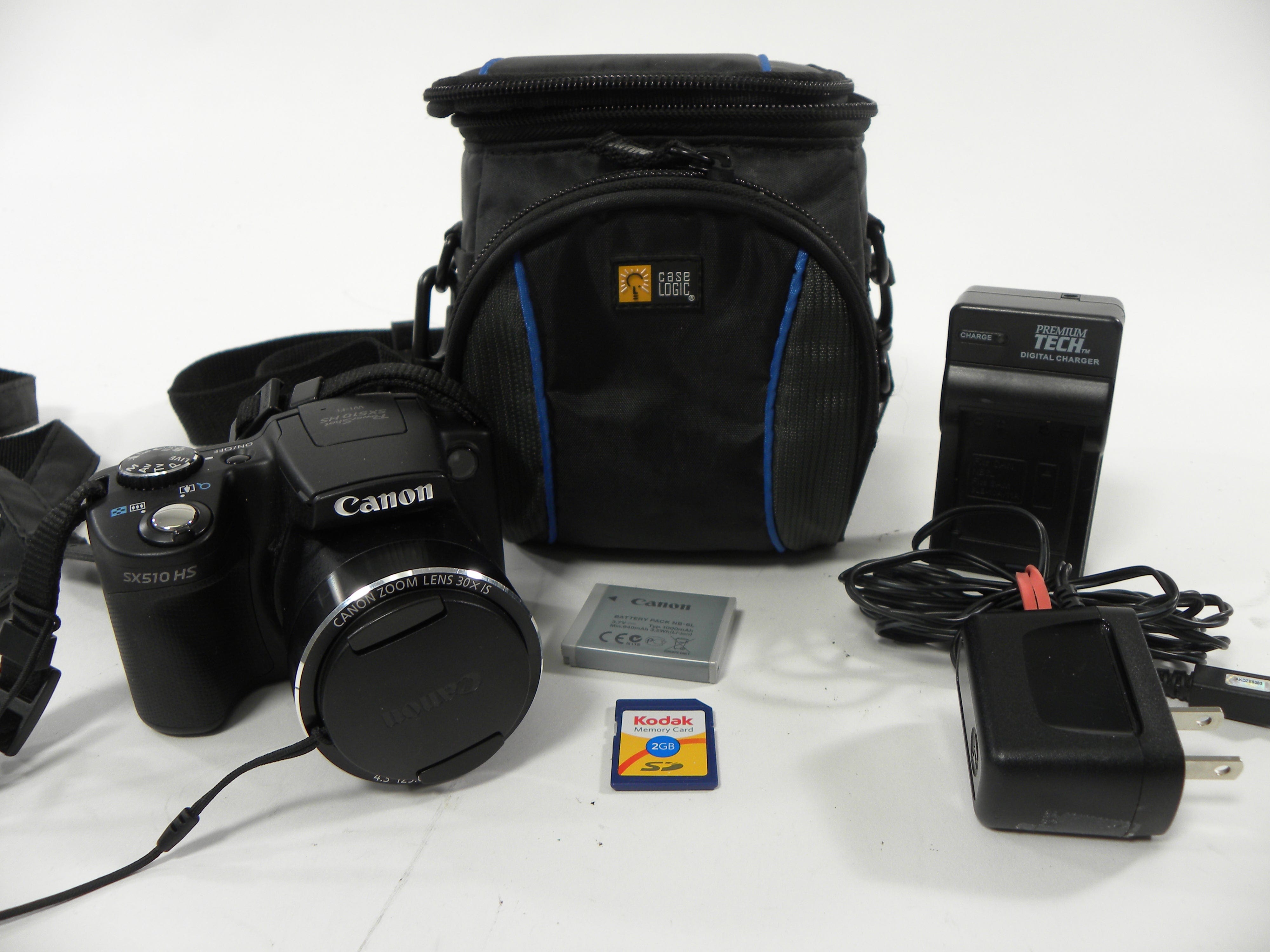 Canon Power Shot SX510 HS 12.1mp Digital Camera