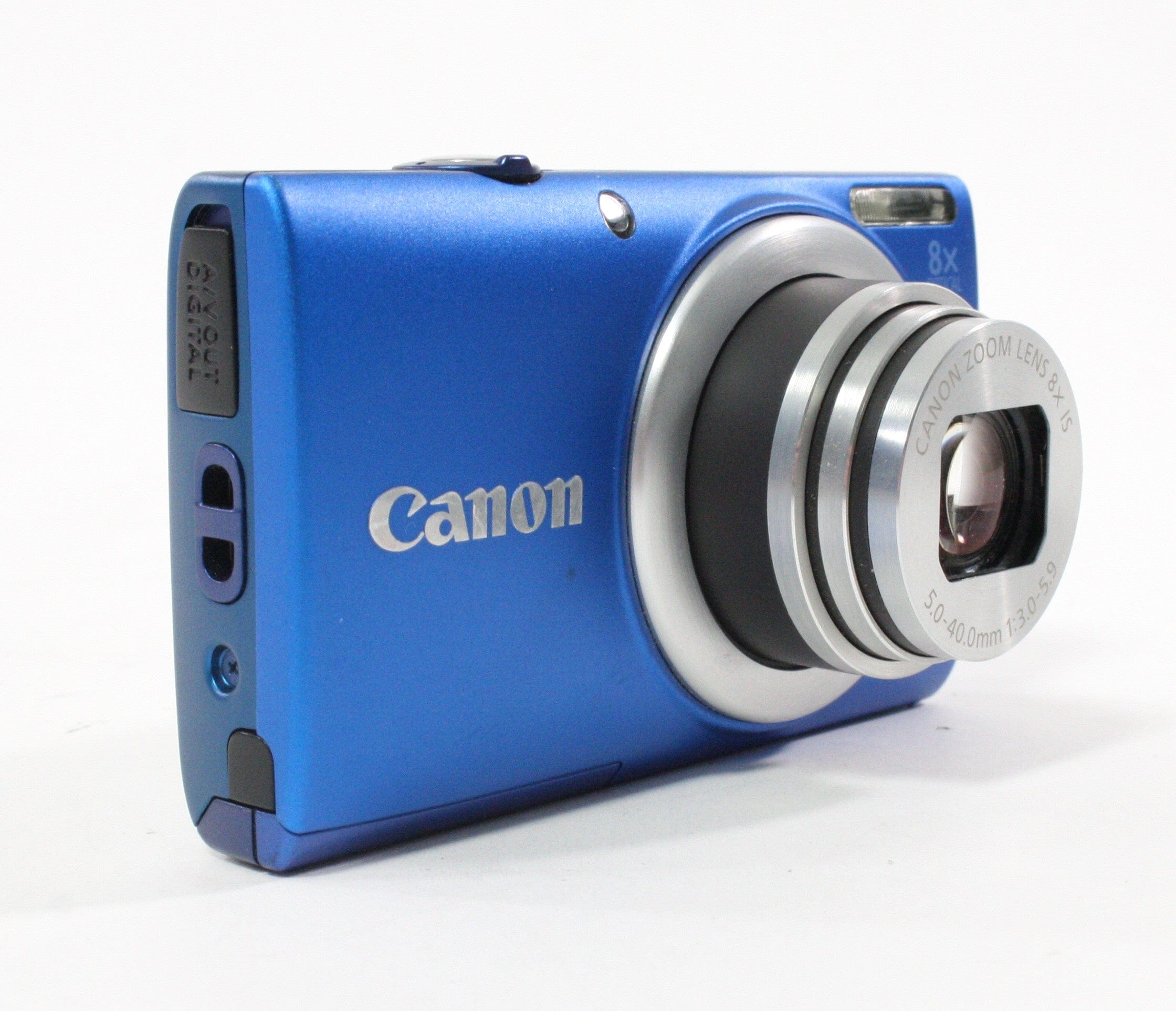 Canon PowerShot A4000 Digital Camera 8x Zoom 16.0mp (Blue)