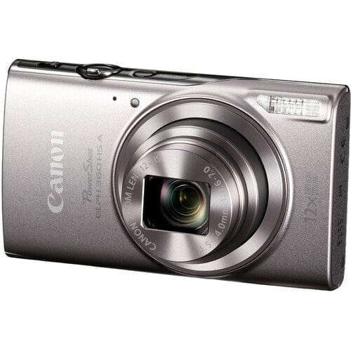 Canon PowerShot Elph 360 HS A Silver 20.2MP 12X Zoom