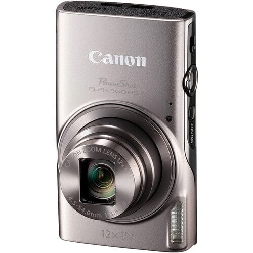 Canon PowerShot Elph 360 HS A Silver 20.2MP 12X Zoom