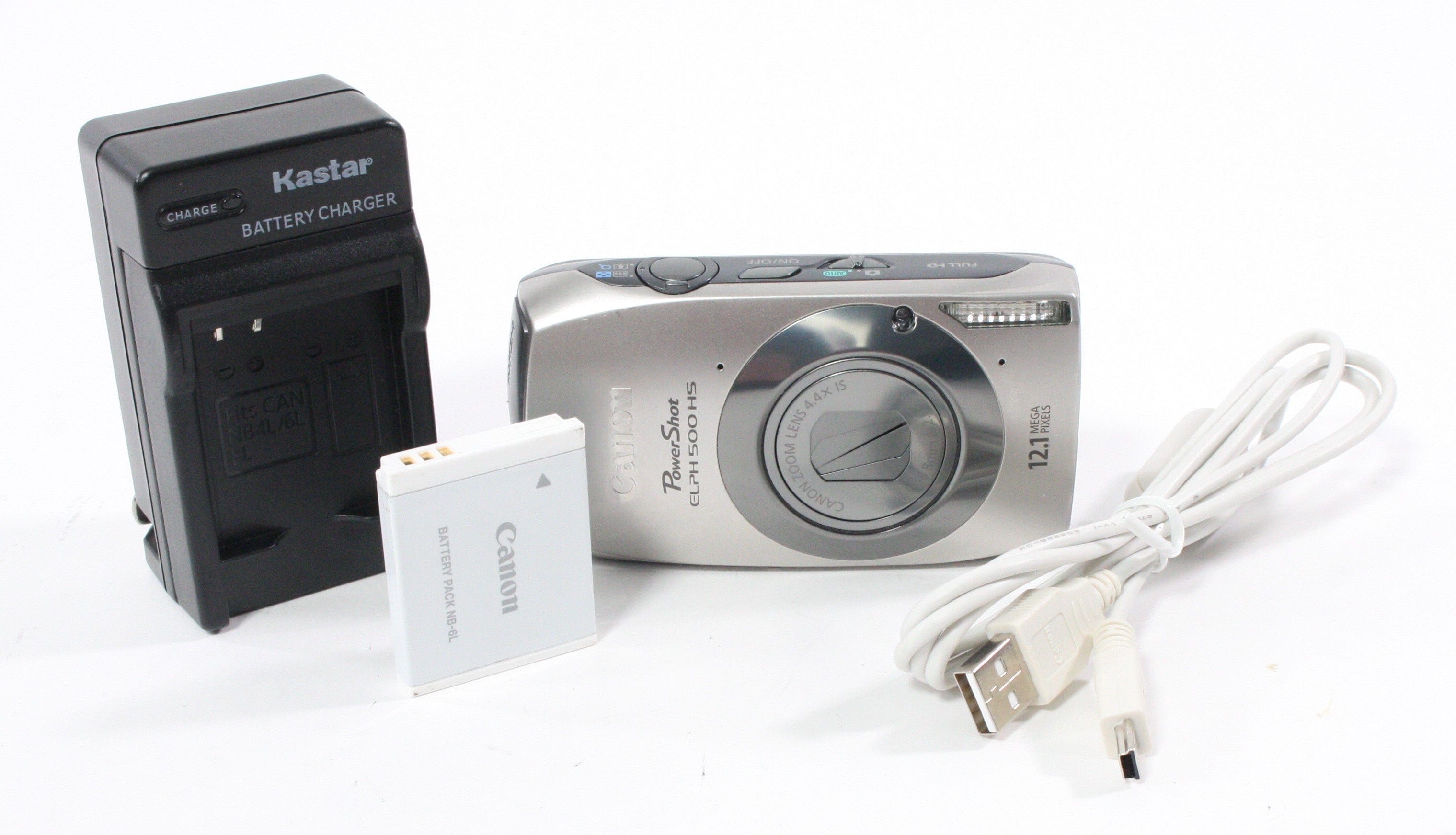Canon Powershot ELPH 500 HS Digital Camera 4.4x Zoom 12.1mp