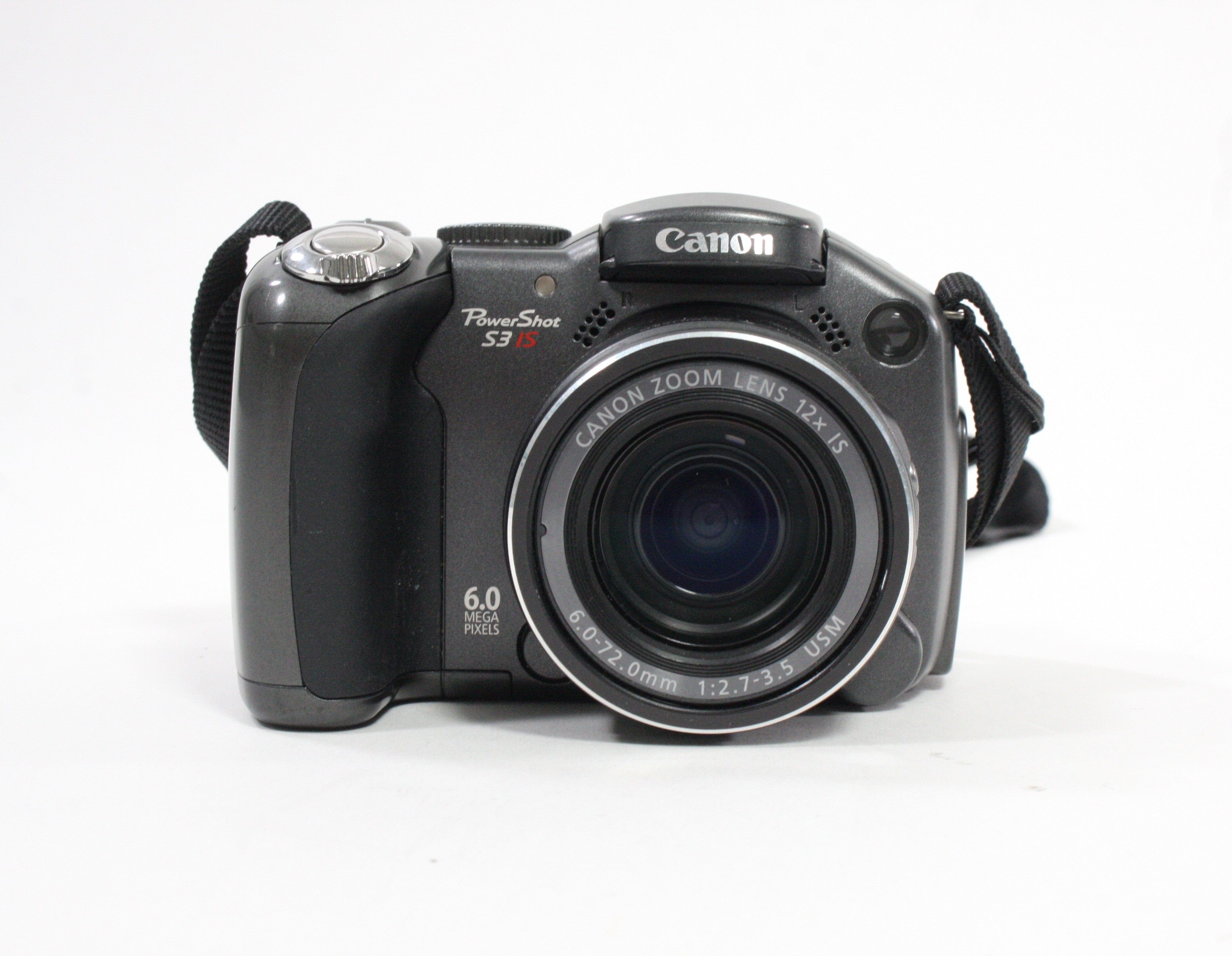 Canon PowerShot S3 IS Digital Camera 12x Zoom 6.0mp