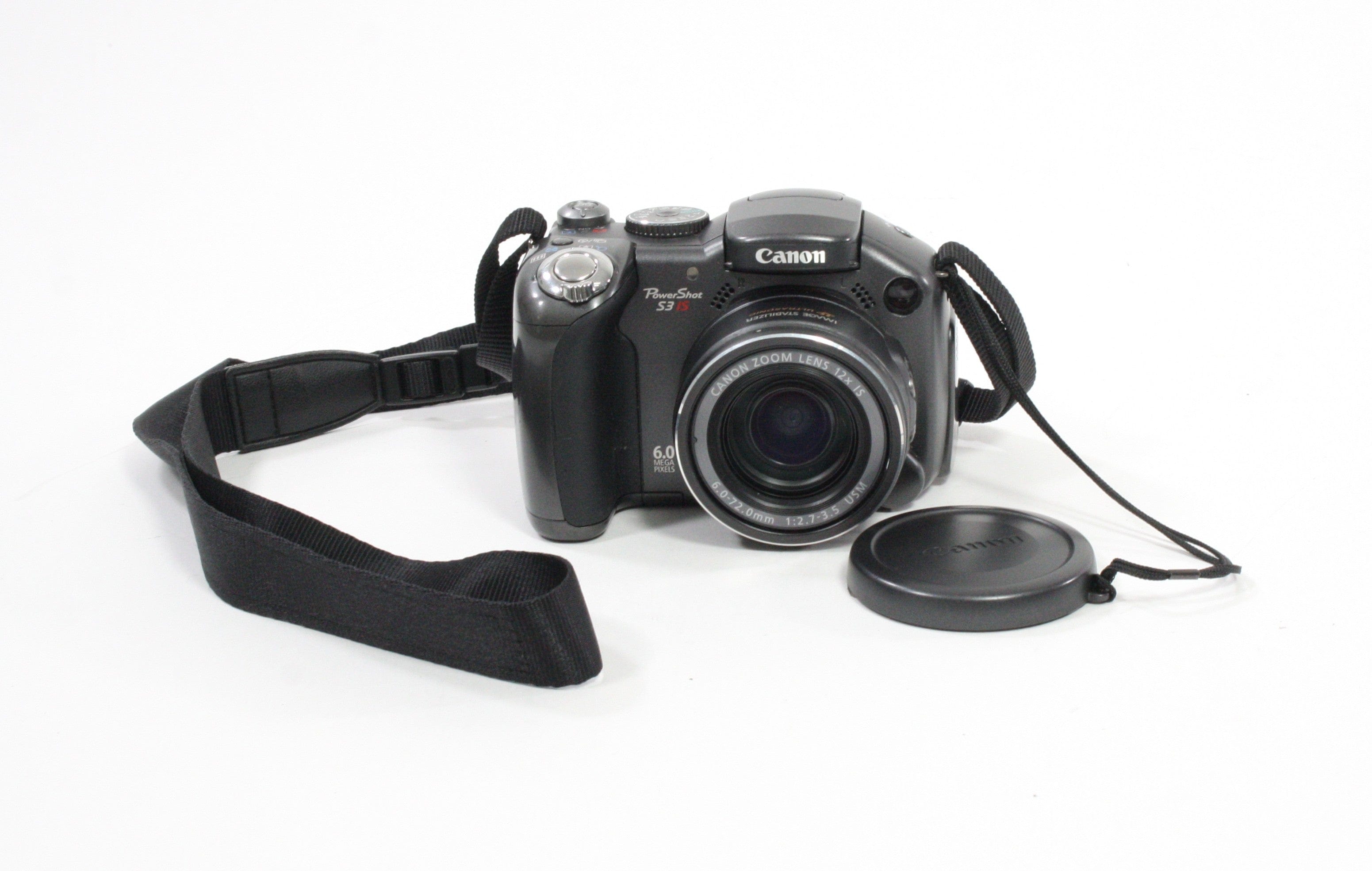 Canon PowerShot S3 IS Digital Camera 12x Zoom 6.0mp