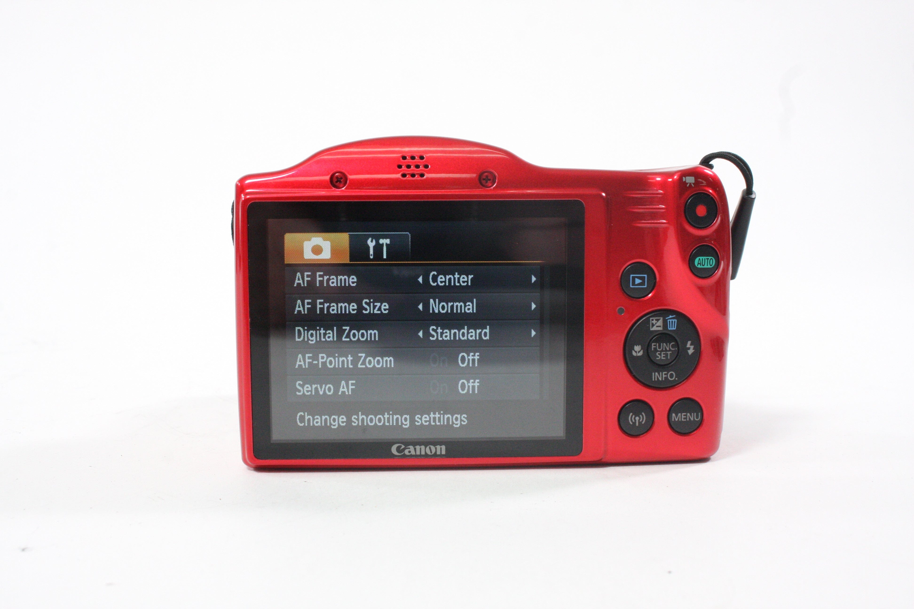Canon PowerShot SX420 Digital Camera 42x Zoom 20.0mp (Red)