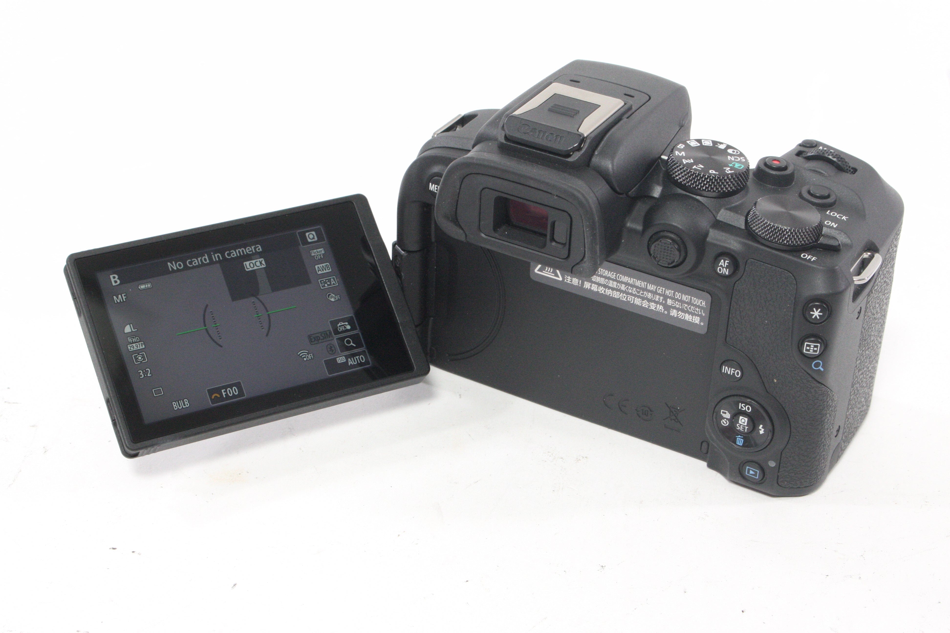 Canon R10 Mirrorless Digital Camera Body with a Shutter Count of less than 1,000
