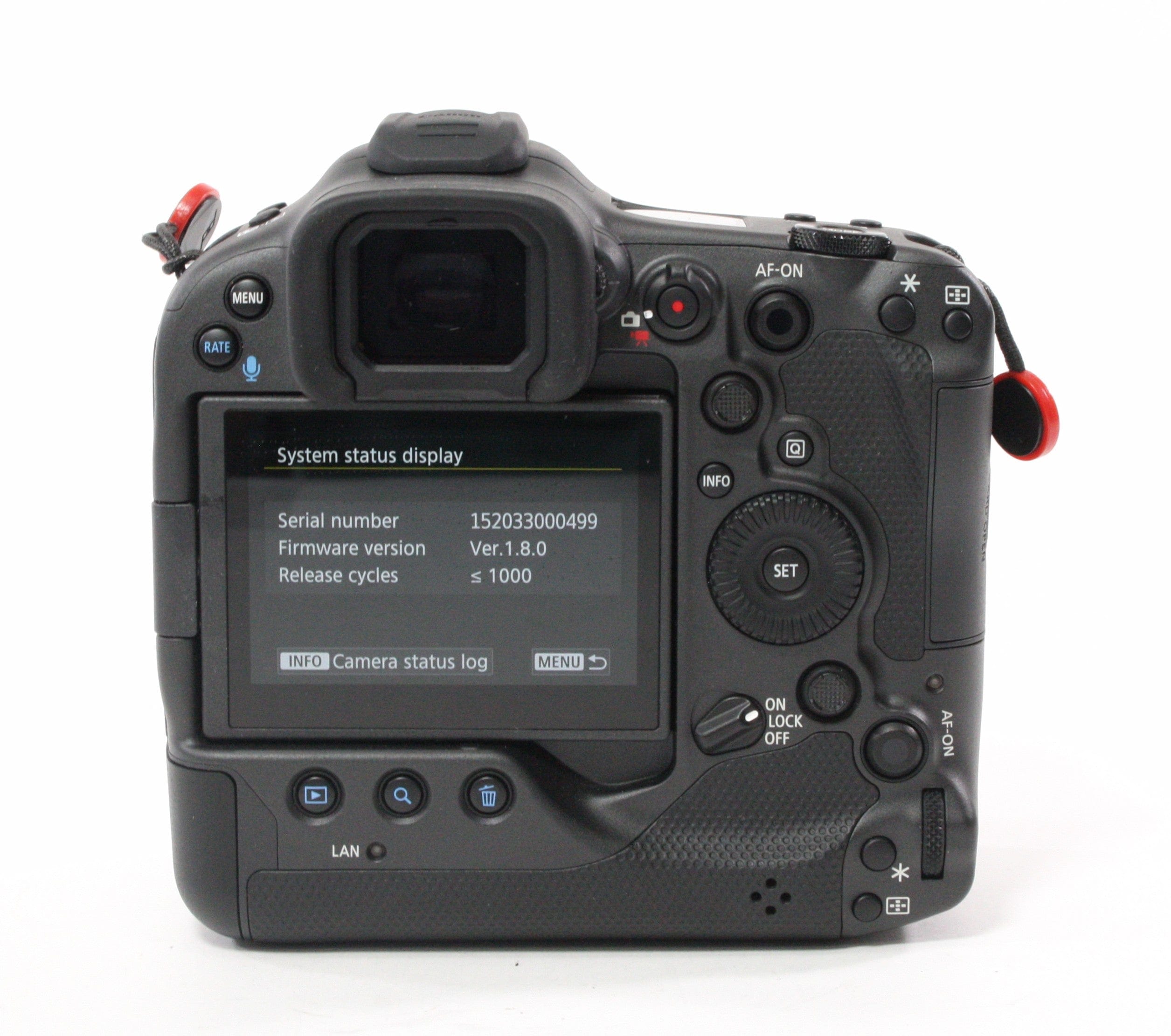 Canon R3 Mirrorless Digital Camera with Shutter Count less than 1000