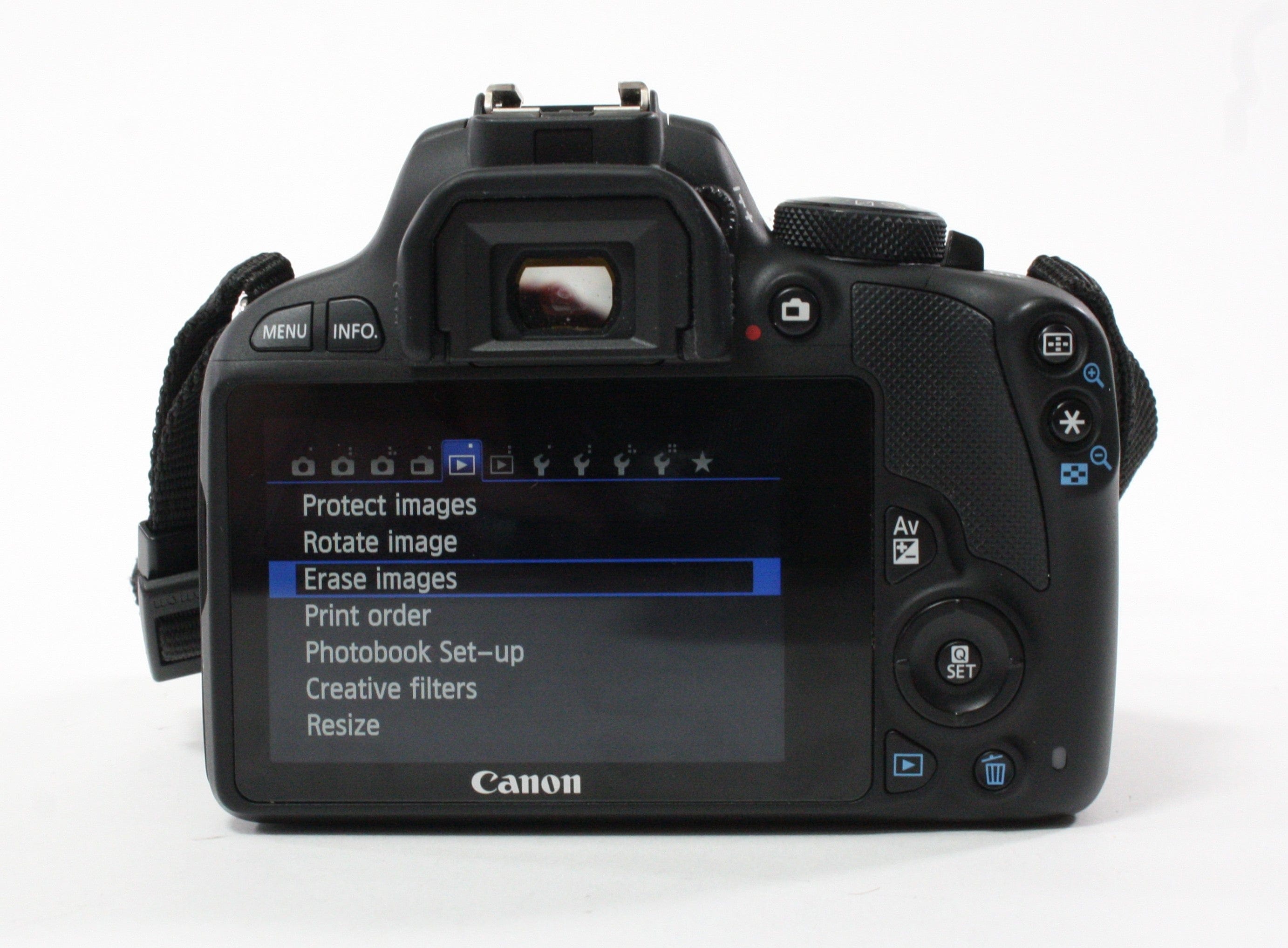 Canon Rebel SL1 EOS 100D DSLR Camera with 18-55 f/3.5-5.6 STM Lens with Shutter Count 4,891