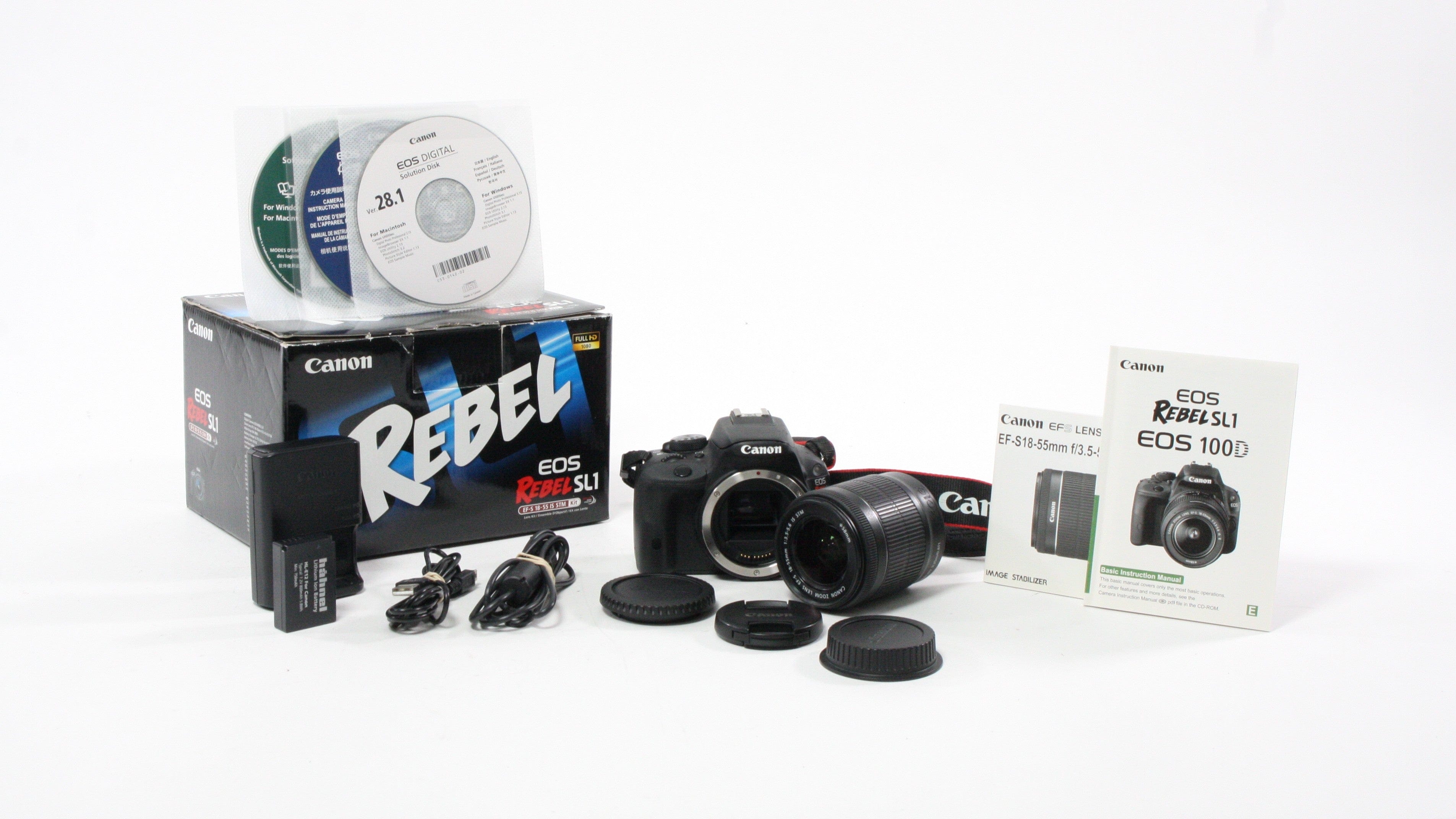 Canon Rebel SLi with 18-55mm f/3.5-536 Lens