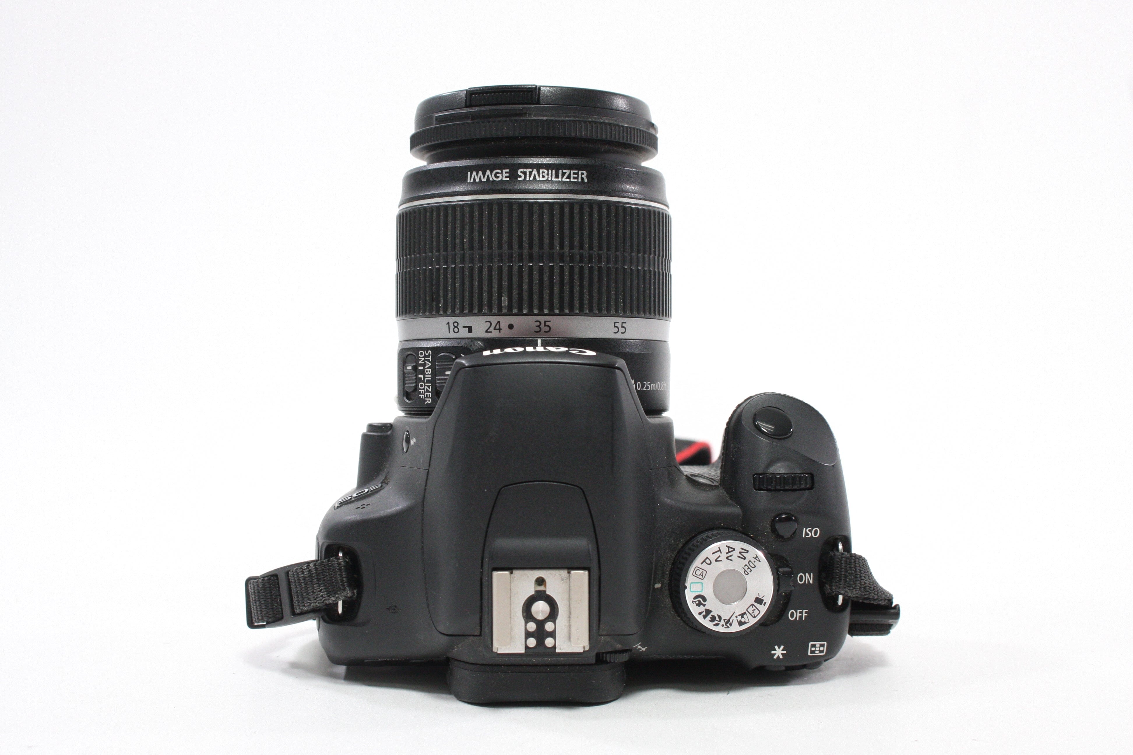 Canon Rebel T1i DSLR Camera with 18-55mm f/3.5-5.6 IS Lens Shutter Count 3,033