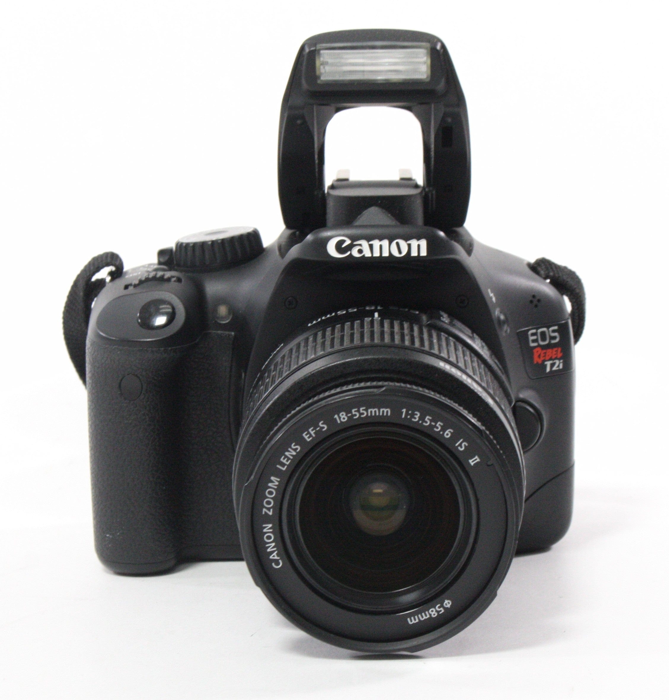 Canon Rebel T2i Digital SLR Camera with 18-55mm f/3.5-5.6 IS II Lens with Shutter Count 3,482