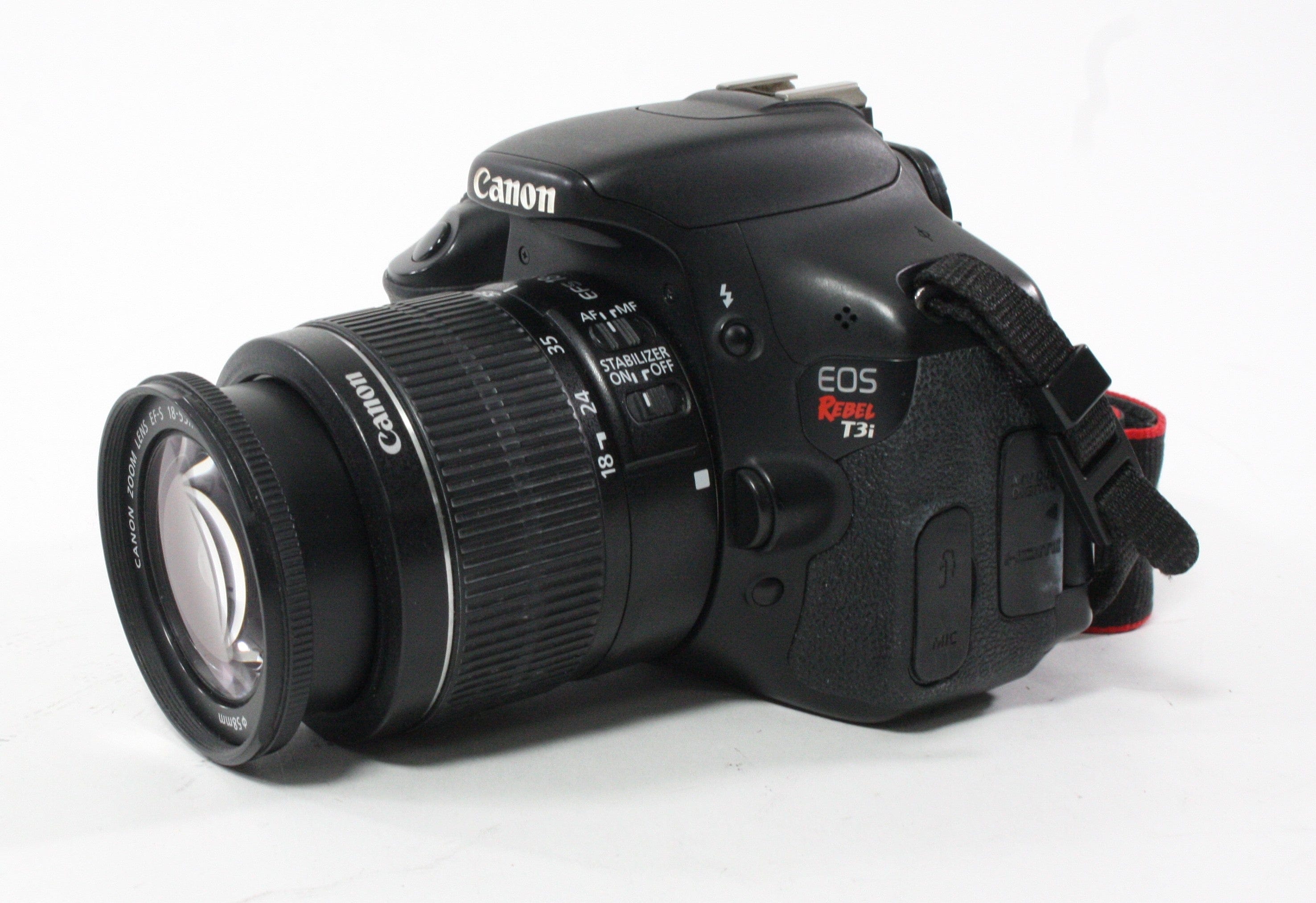 Canon Rebel T3i Digital SLR Camera with 18-58mm f/3.5-5.6 Lens Shutter Count 39,840