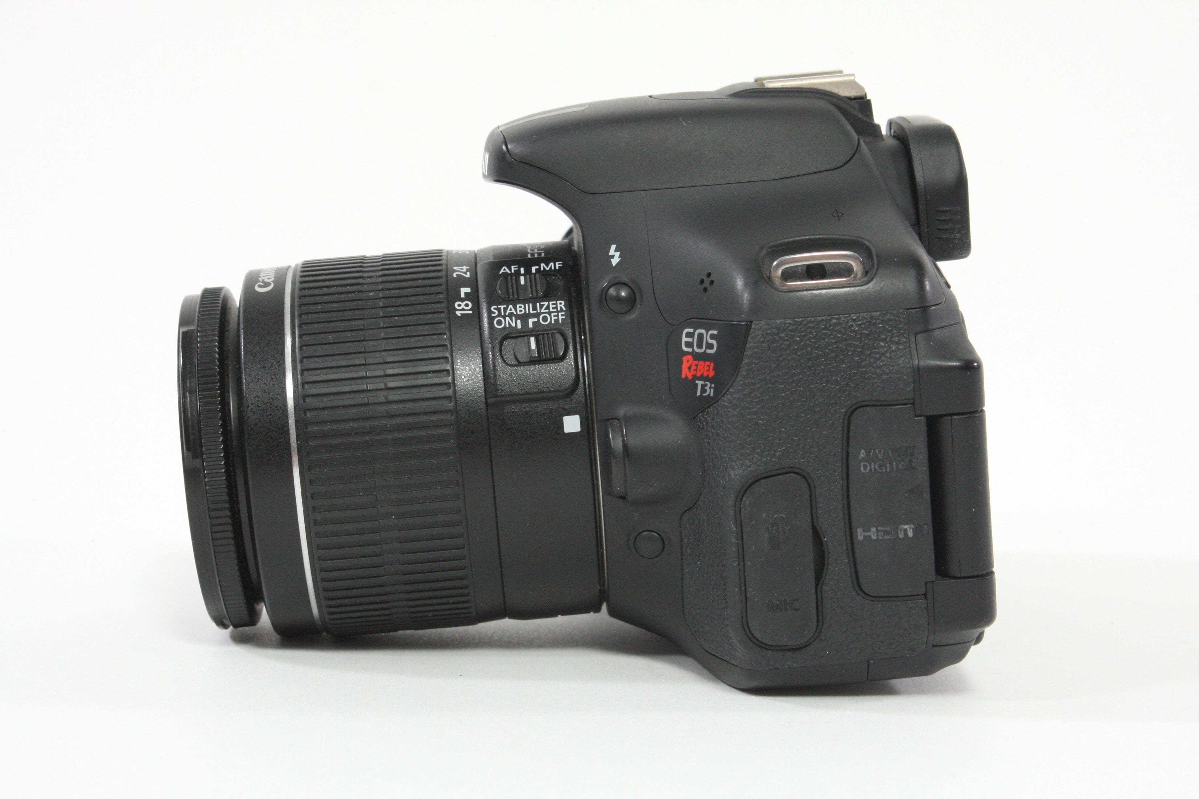 Canon Rebel T3i with 18-55mm f/3.5-5.6 IS II Lens - Shutter Count 51,575