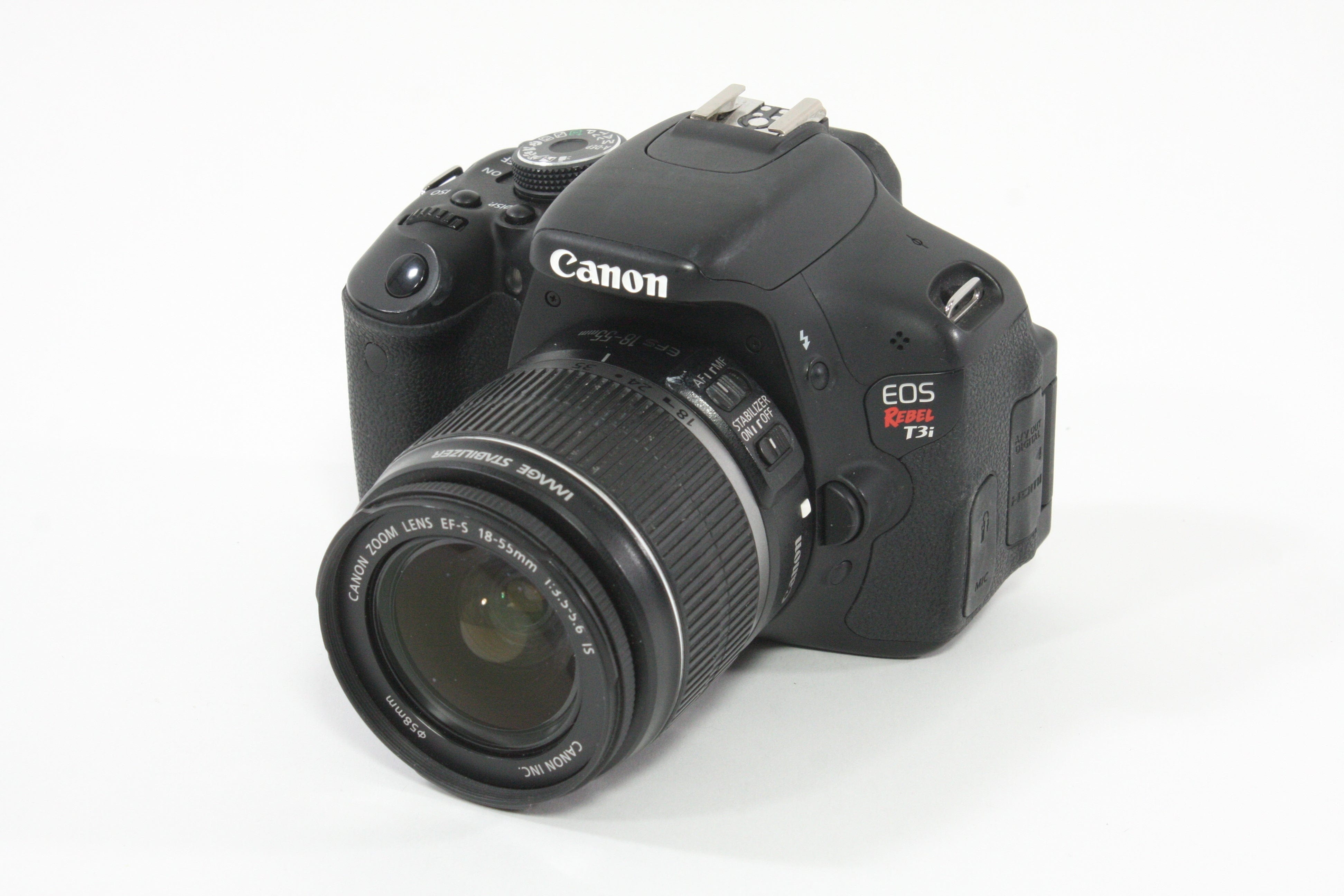 Canon Rebel T3i with 18-55mm f/3.5-5.6 IS Lens - Shutter Count 49,306