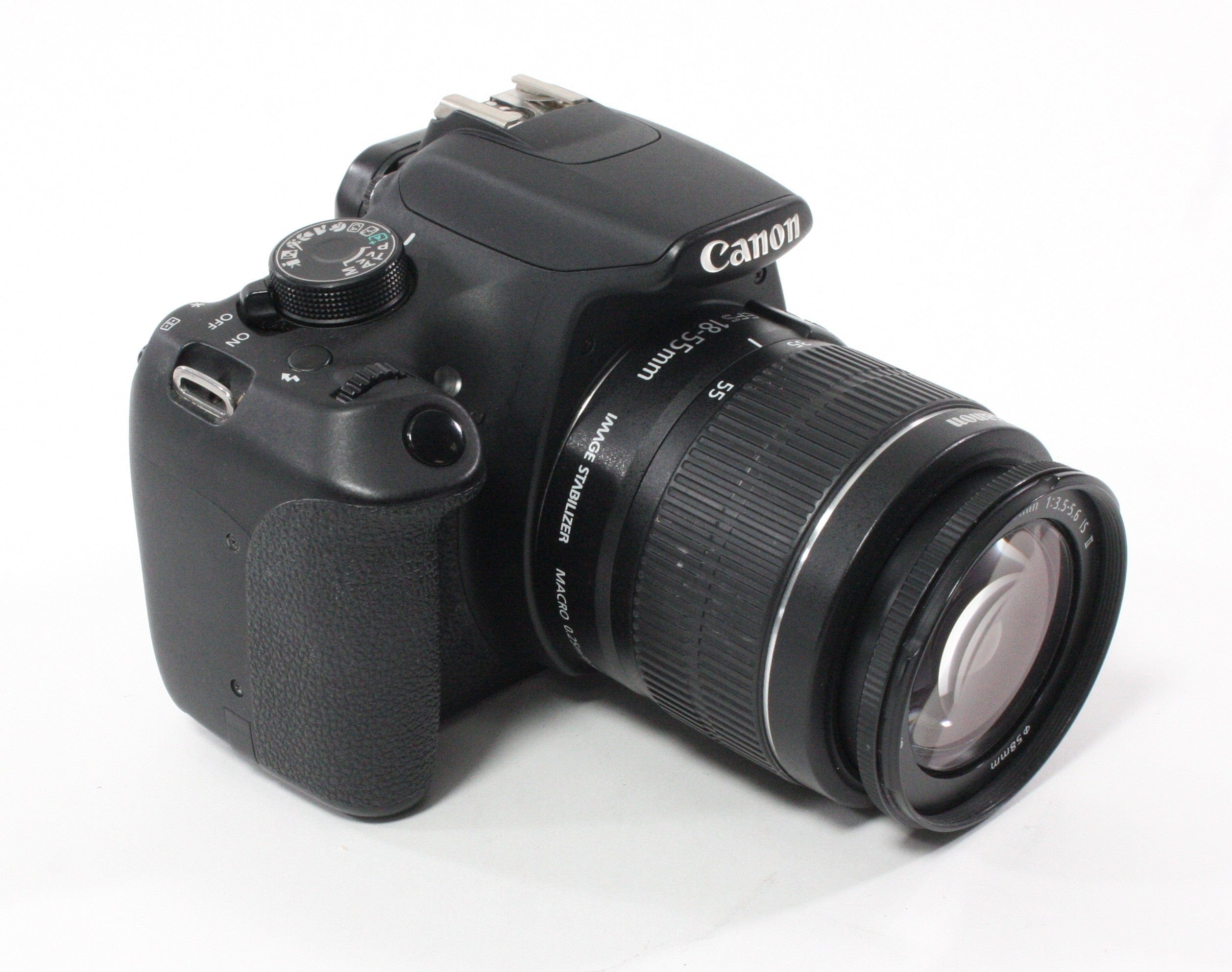 Canon Rebel T5 Digital Camera with EFS 18-55mm f/3.5-5.6 IS II Lens with Shutter Count 27,377