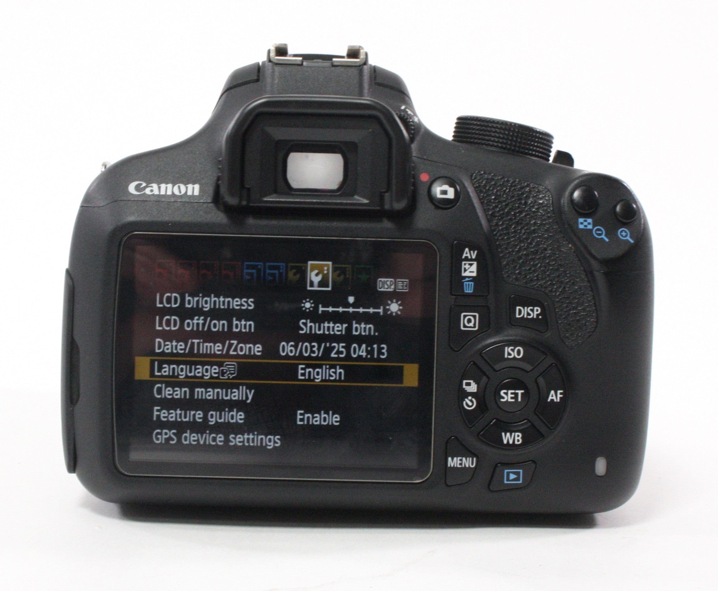Canon Rebel T5 Digital Camera with EFS 18-55mm f/3.5-5.6 IS II Lens with Shutter Count 27,377