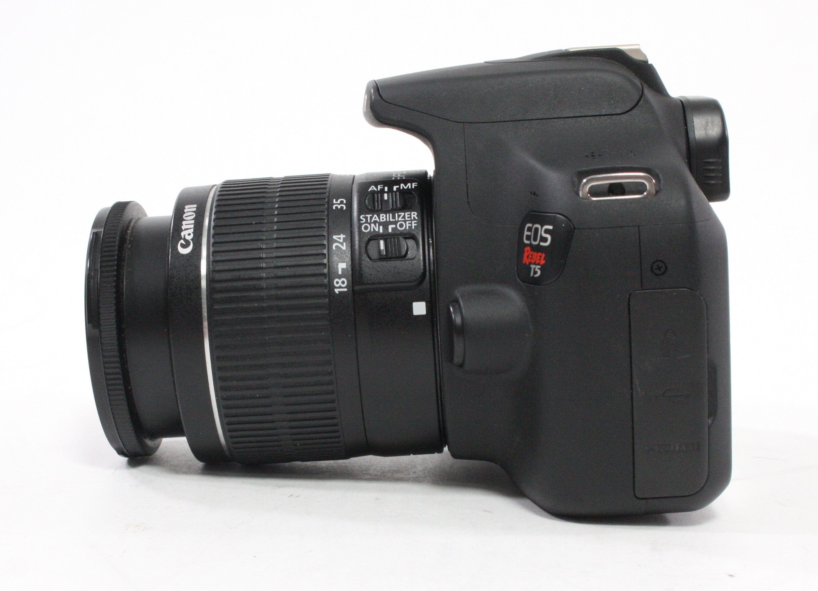 Canon Rebel T5 Digital SLR Camera with 18-55mm ff/3.5-5.6 IS II Lens Shutter Count 2,170