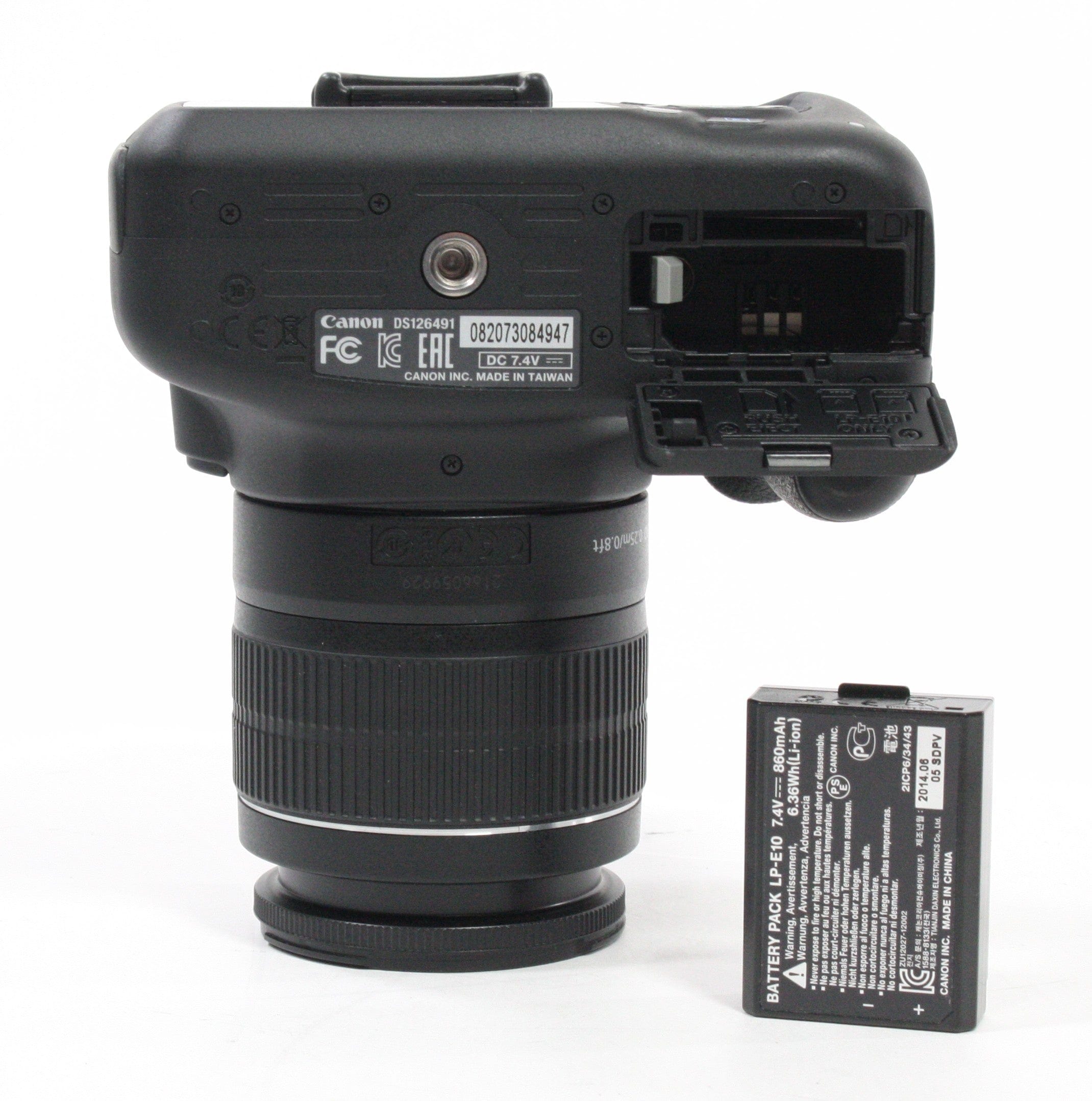 Canon Rebel T5 Digital SLR with 18-55mm f/3.5-5.6 Lens with Shutter Count ONLY 194
