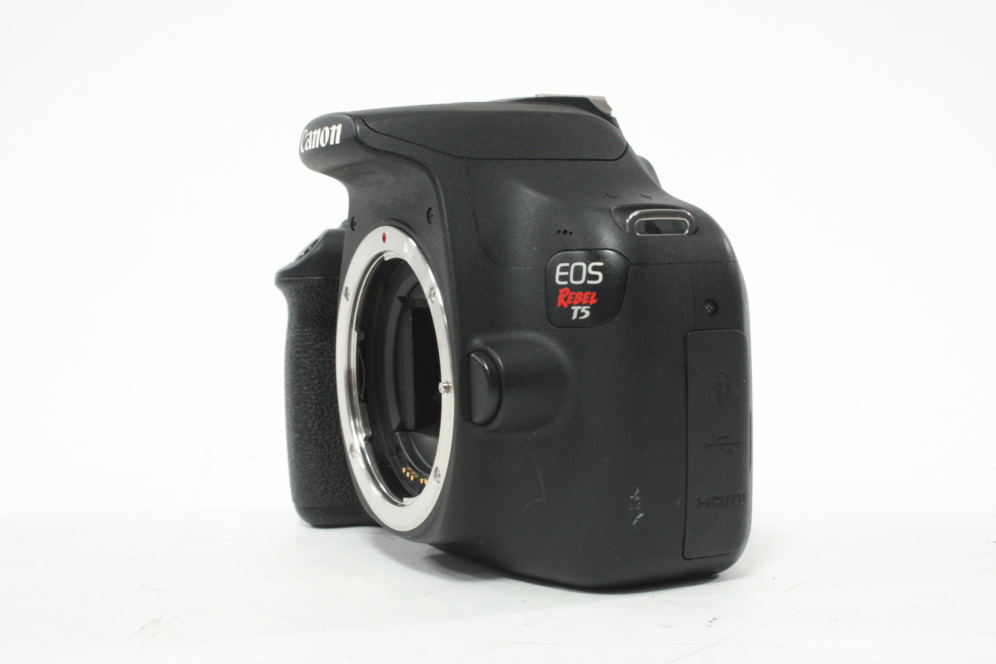Canon Rebel T5 DSLR Camera Body with Shutter Count 18,169 @ 18%