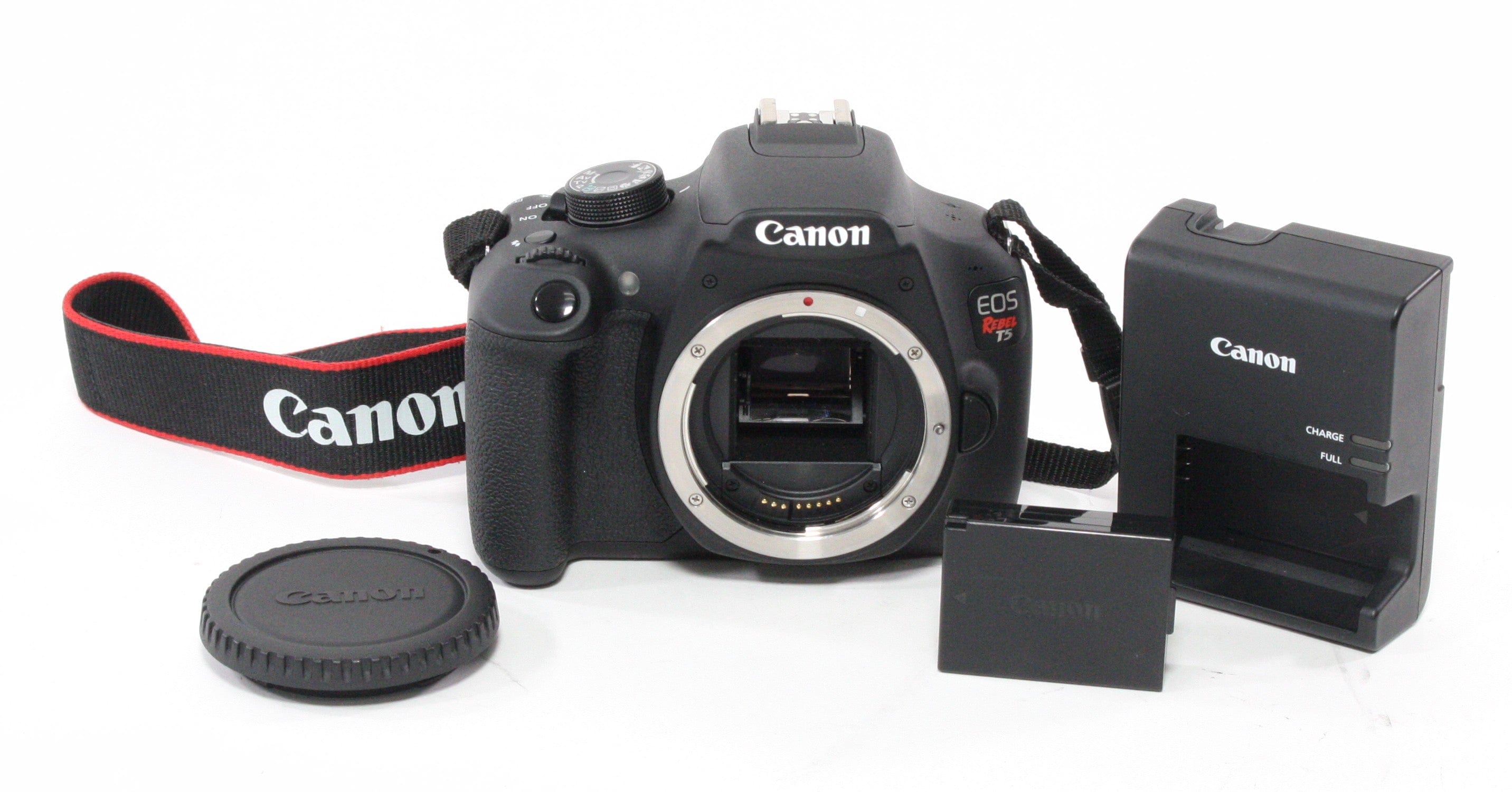 Canon Rebel T5 DSLR Camera Shutter Count 1,597