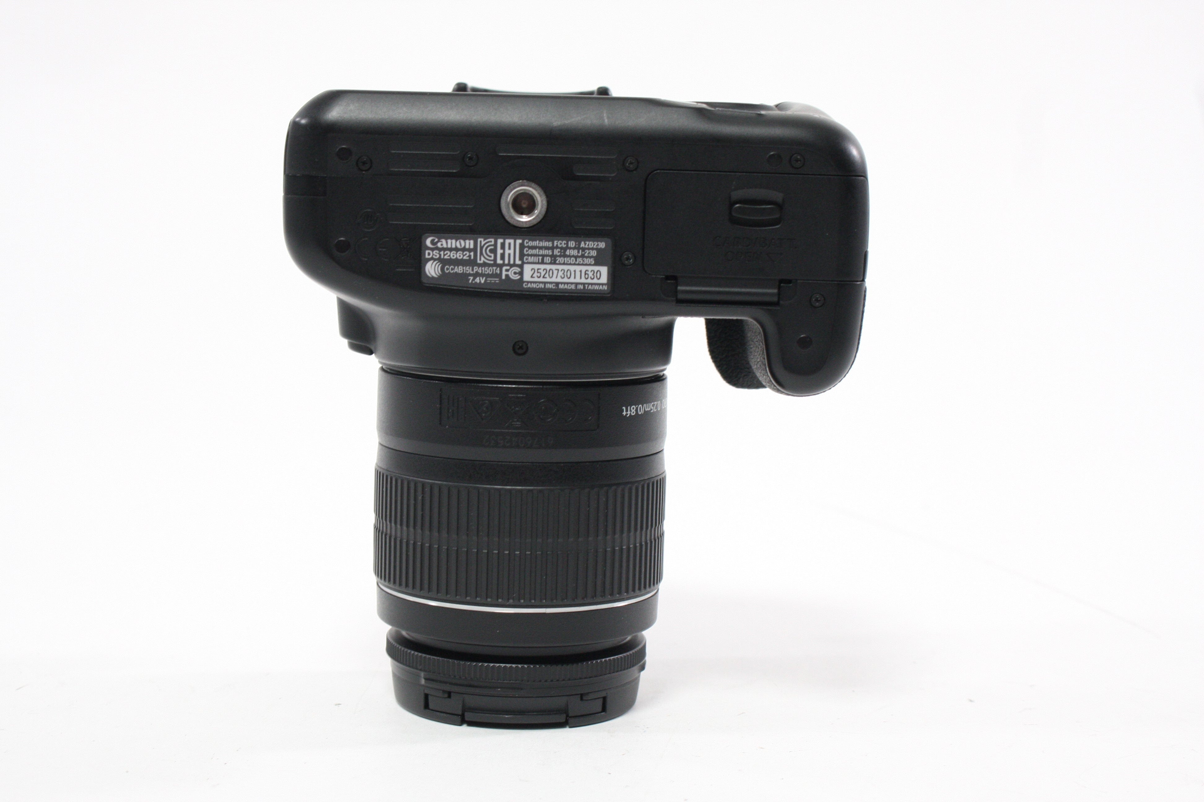 Canon Rebel T6 DSLR Camera with 18-55mm f/3.5-5.6 IO II Lens SC 6,560