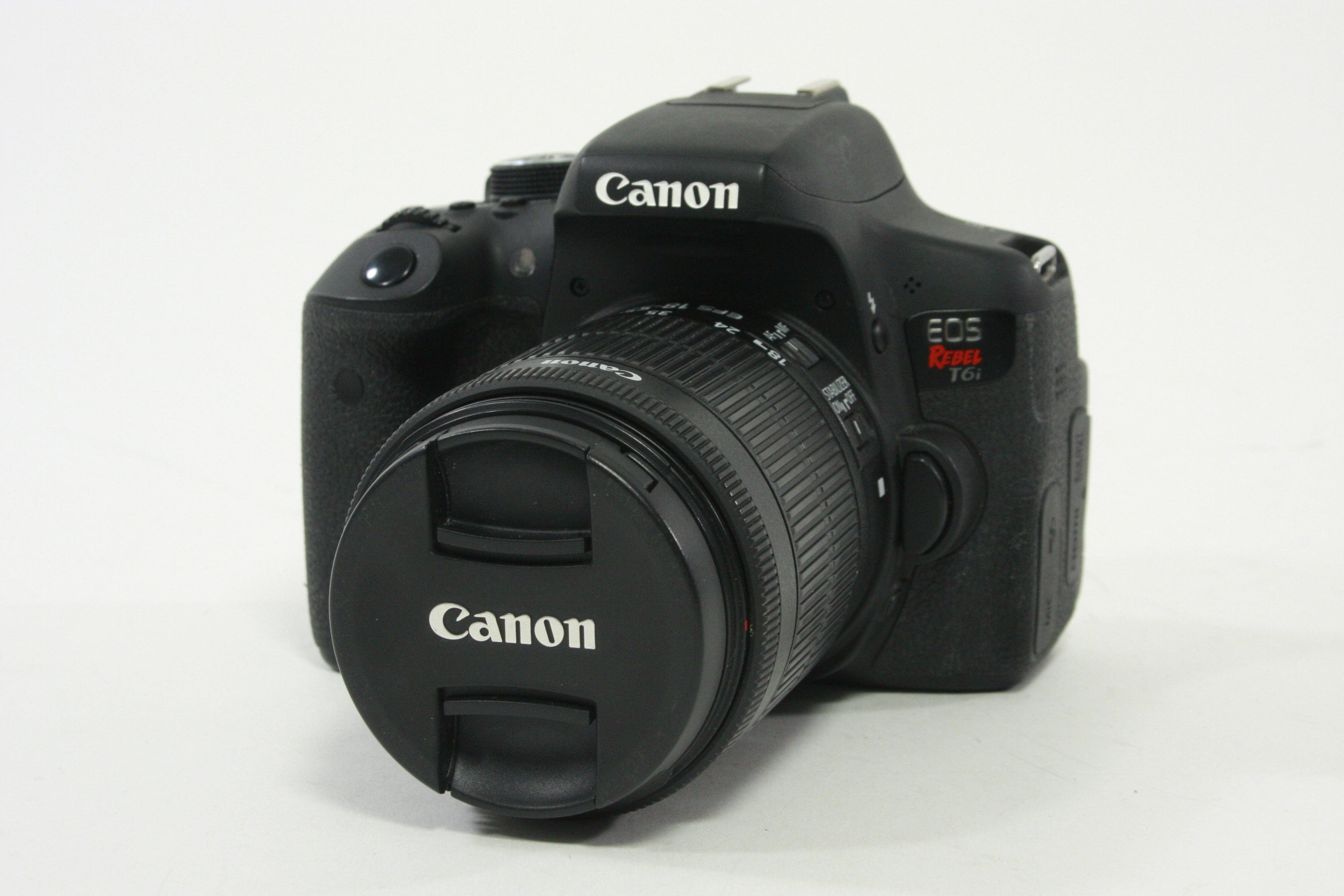Canon Rebel T6i Digital Camera with 18-55mm STM Lens - Shutter Count 4,569