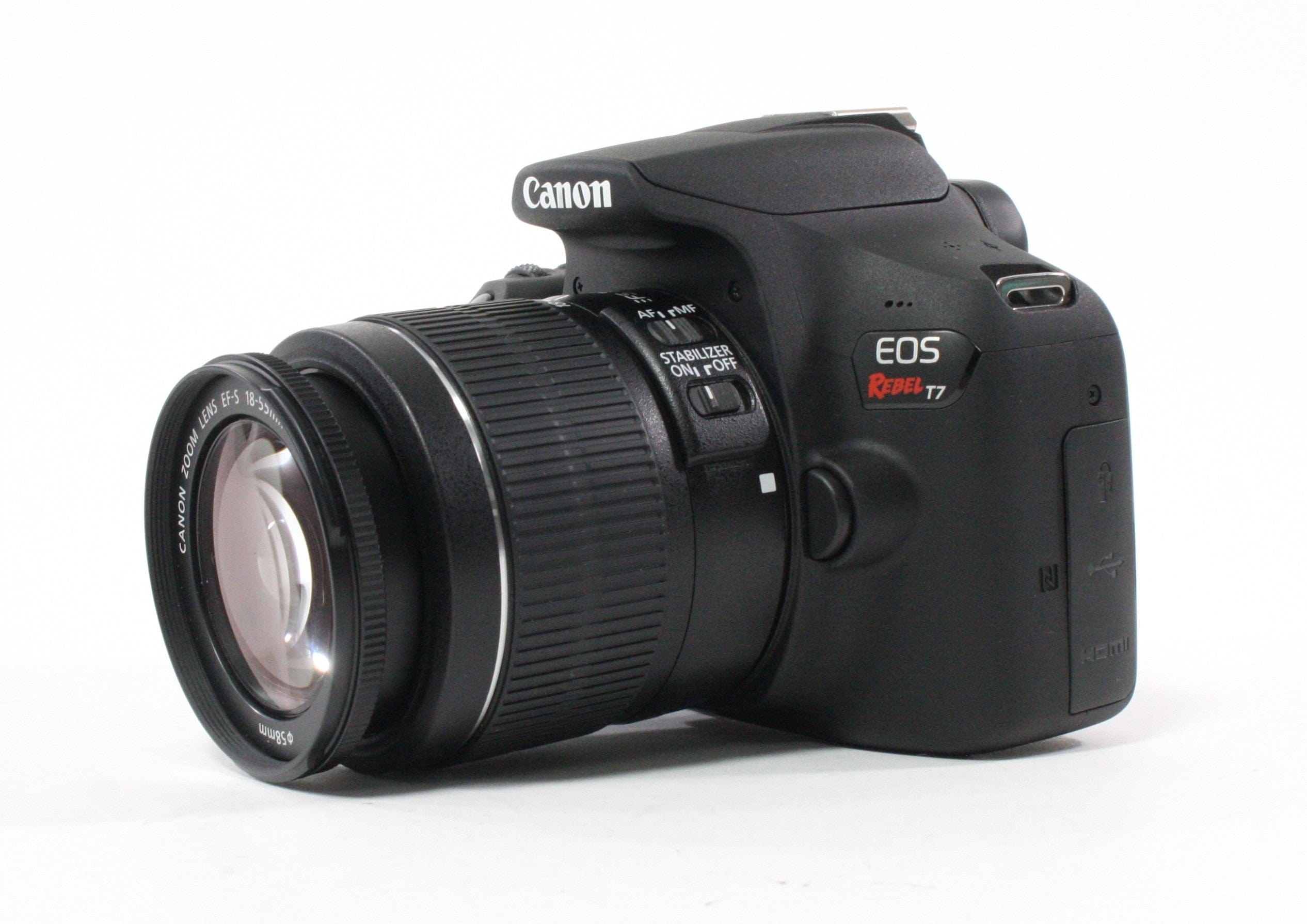 Canon Rebel T7 Digital SLR w/ 18-55mm f/3.5-5.6 IS II Lens Shutter Count 351