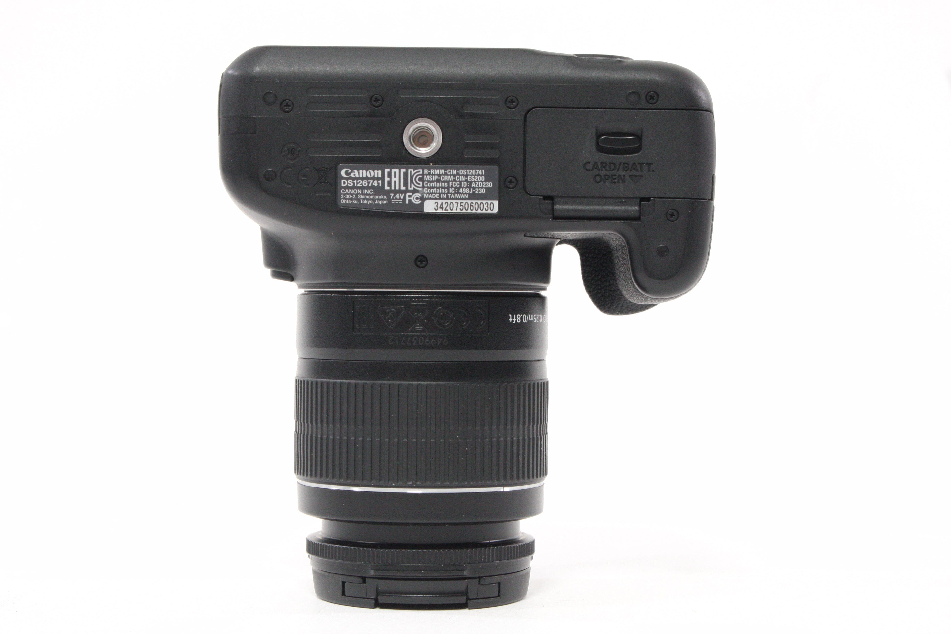Canon  Rebel T7 DSLR with 18-55mm  f/3.5-5.6 IS II Lens Shutter Count 5,582