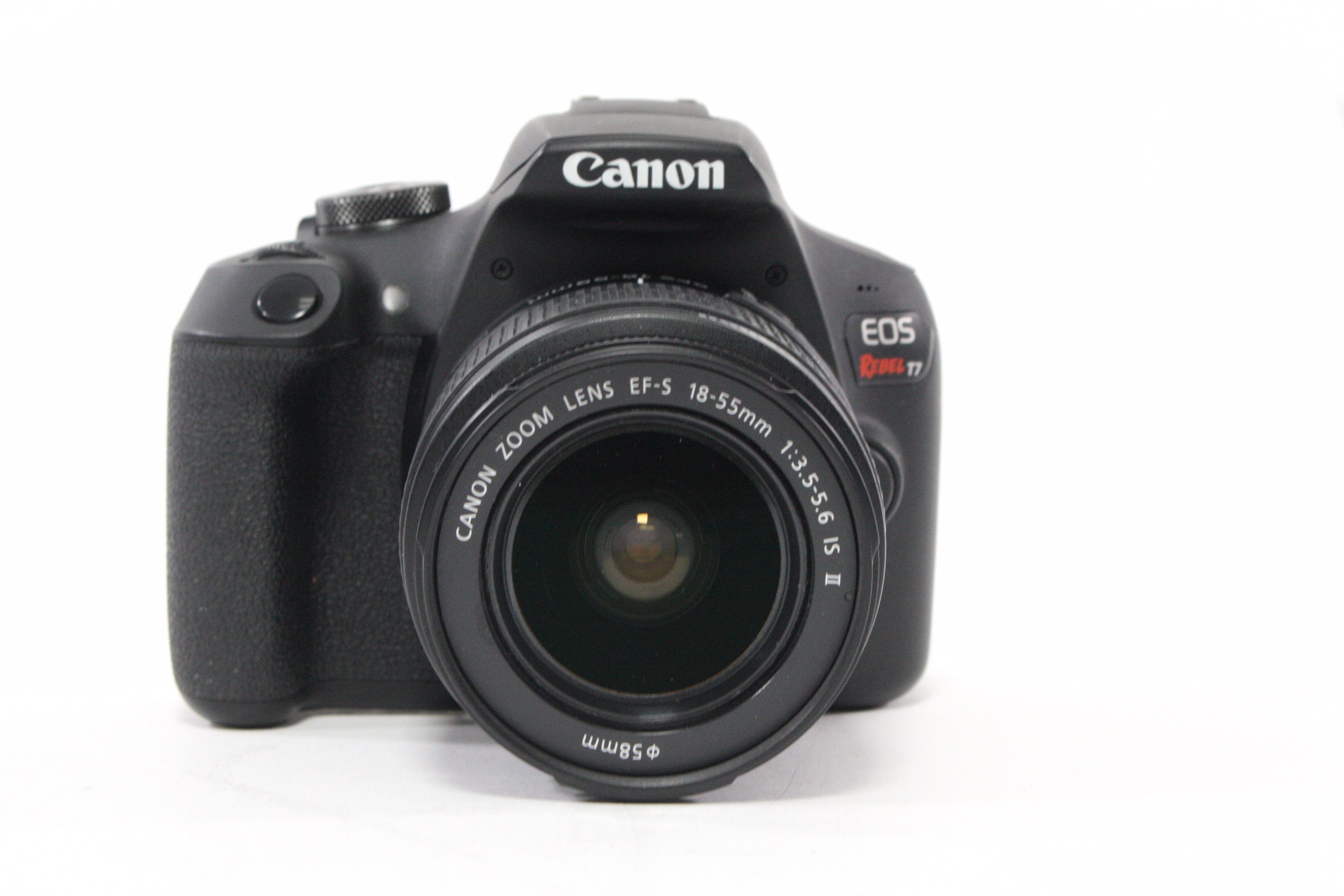 Canon  Rebel T7 DSLR with 18-55mm  f/3.5-5.6 IS II Lens Shutter Count 5,582