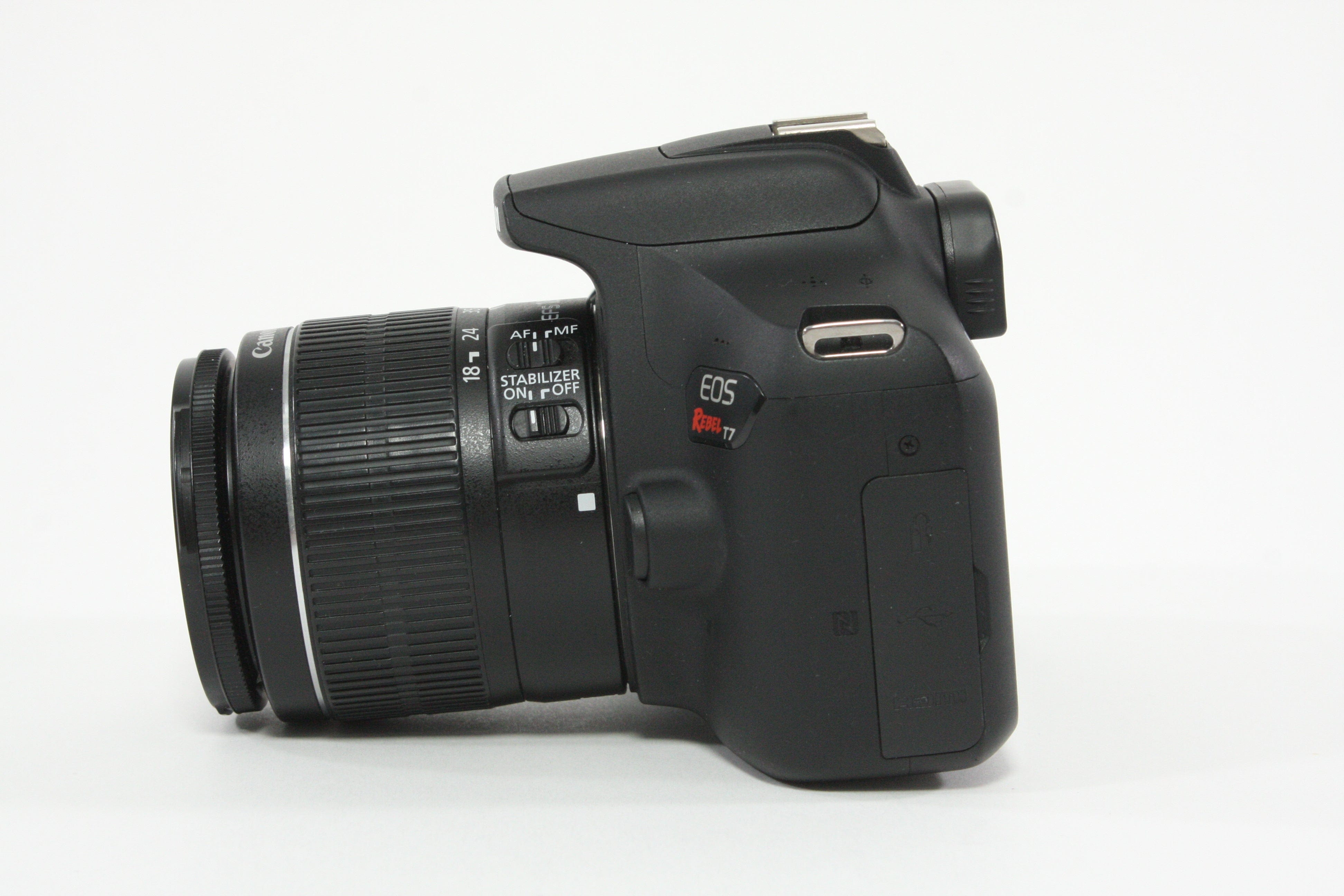 Canon Rebel T7 with EF-S 18-55mm F3.5-5.6 IS II Lens - Shutter Count 20892