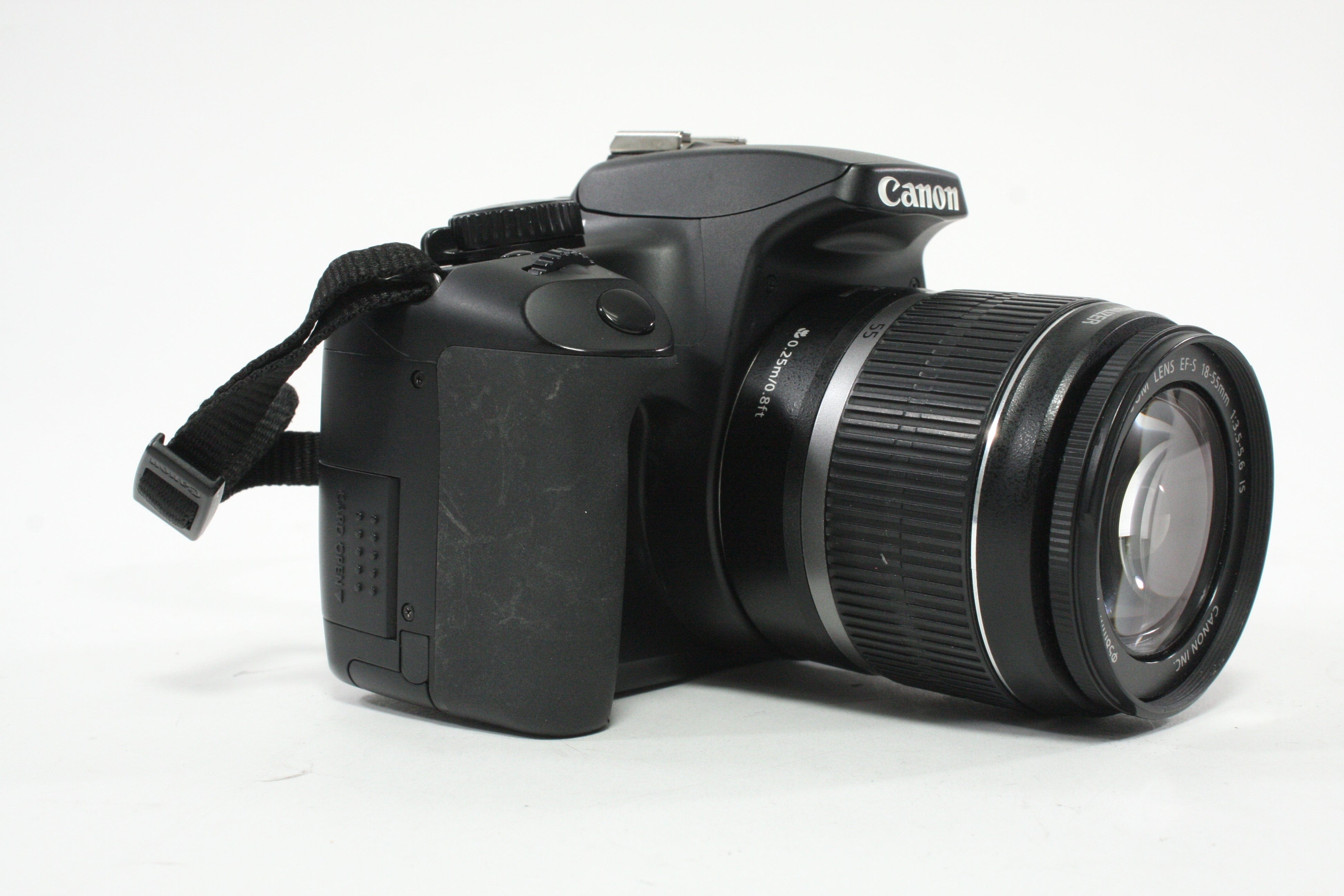 Canon Rebel XS DSLR with 18-55mm f/3.5-5.6 IS Lens and Shutter Count 7,684