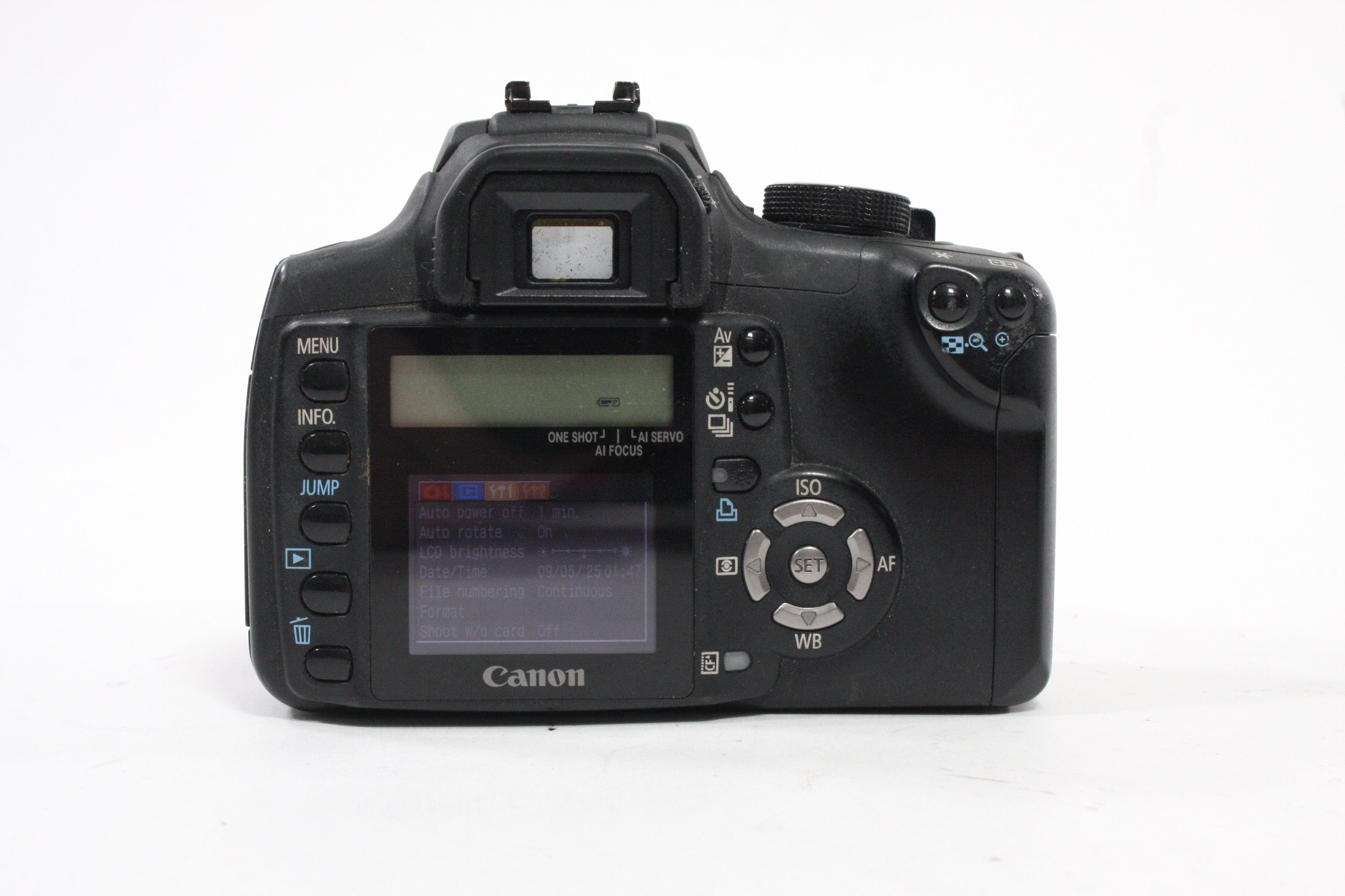 Canon Rebel XT DSLR with 18-55mm f/3.5-5.6 II Lens
