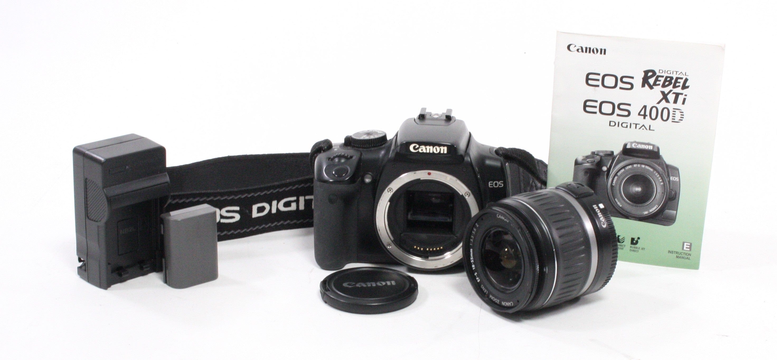 Canon Rebel XTi Digital SLR with 18-55mm f/3.5-5.6 Lens