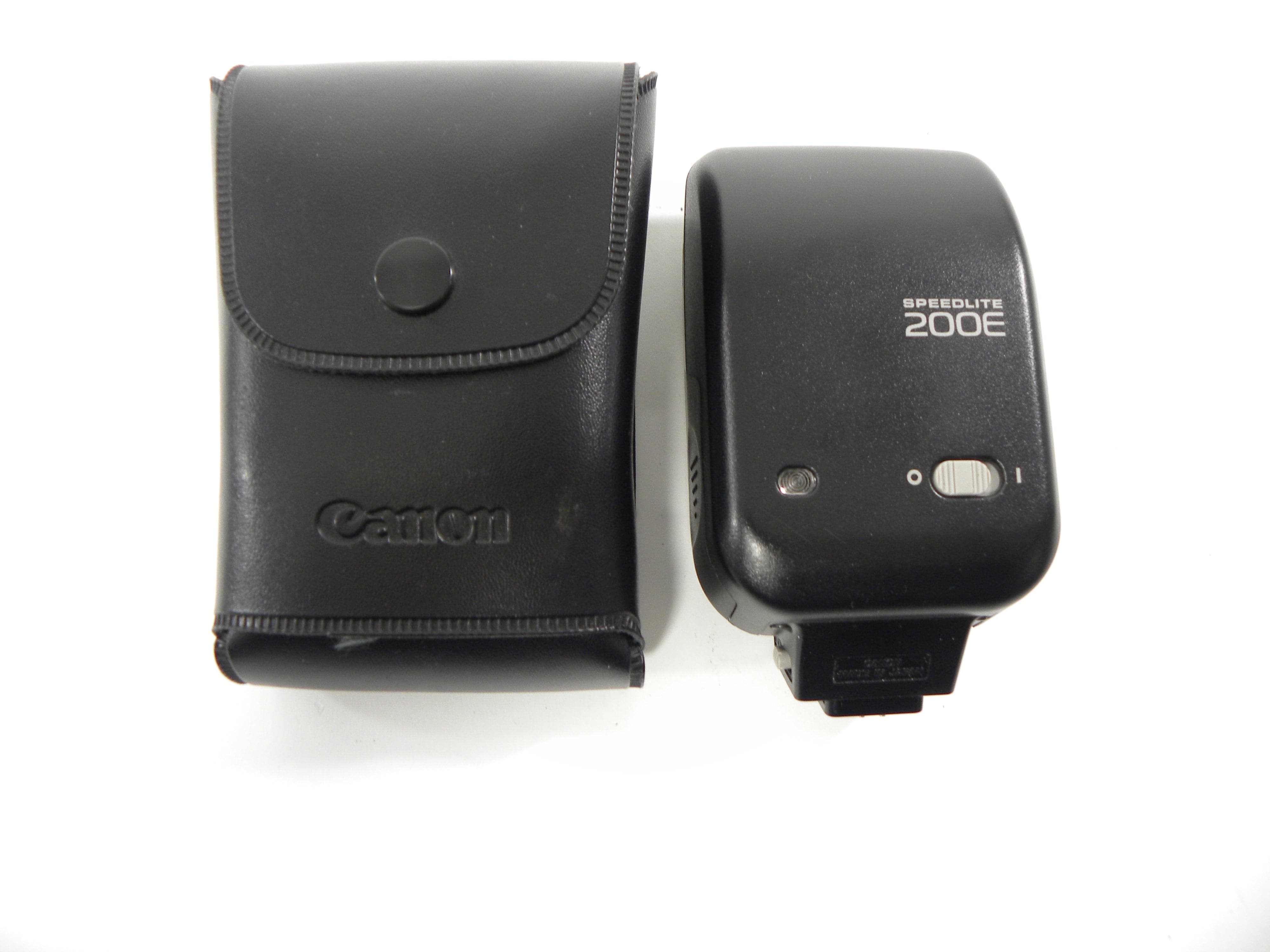 Canon Speedlite 200E Shoe Mount Flash