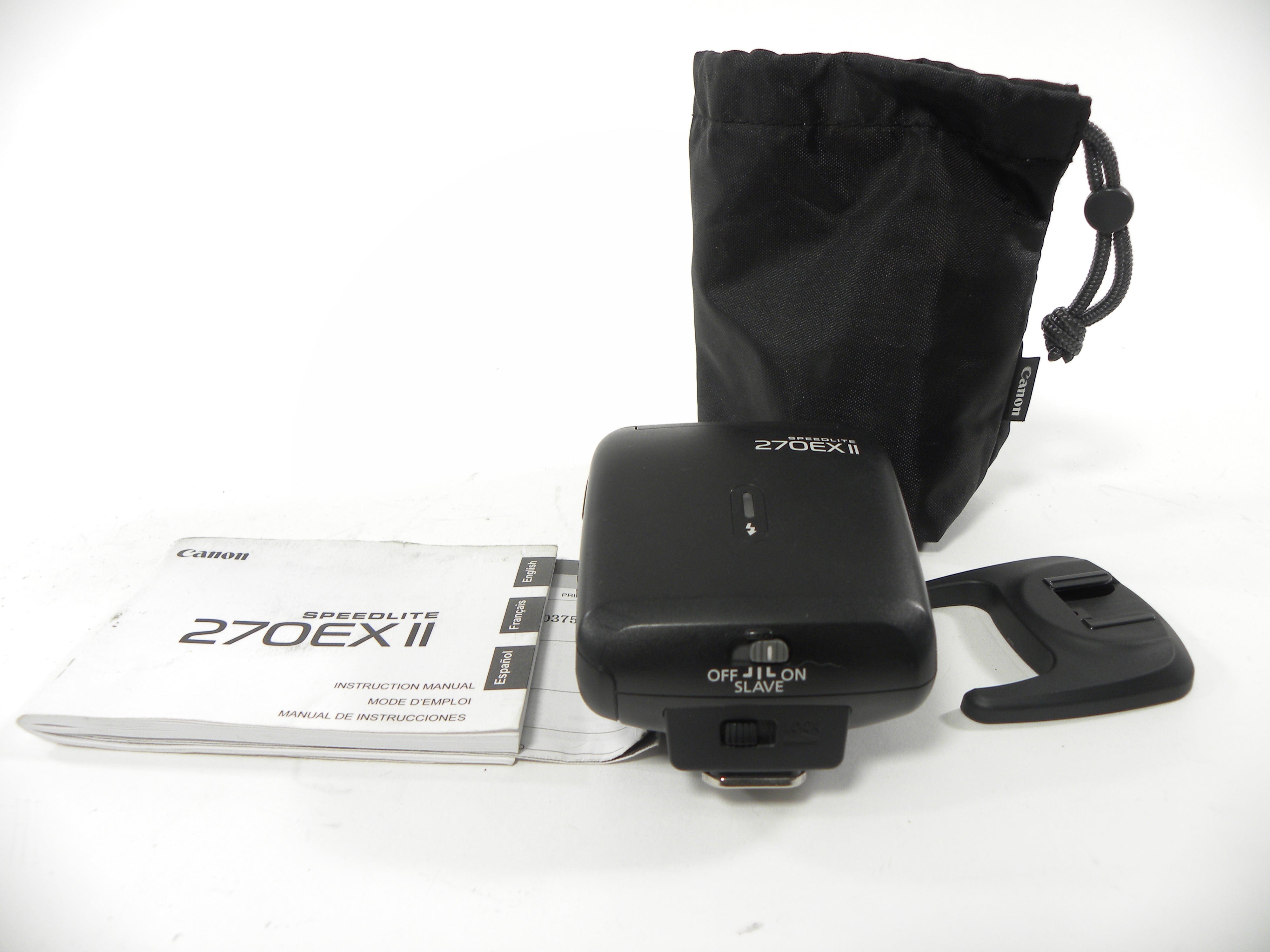 Canon Speedlite 270 EXII Shoe Mount Flash