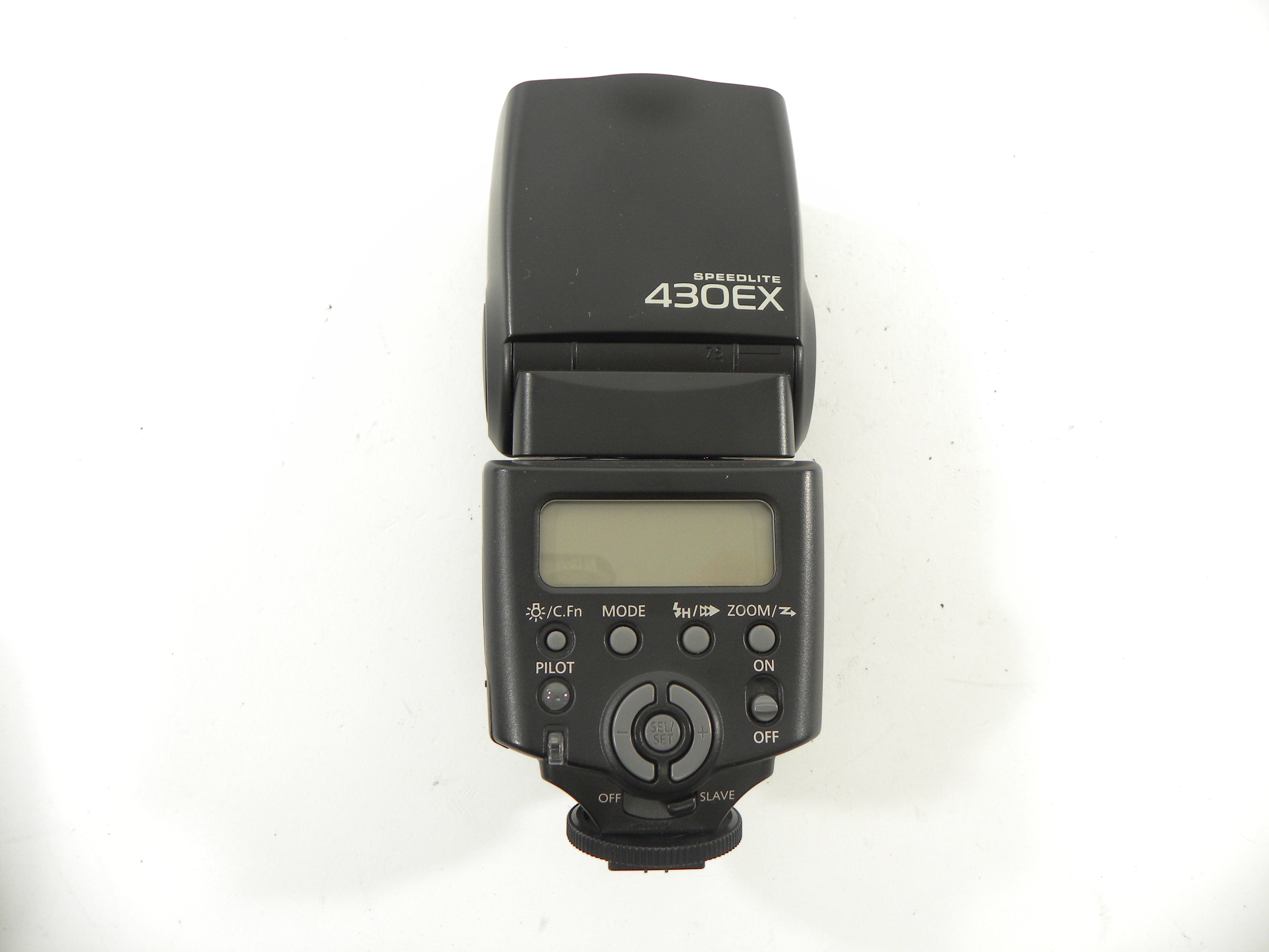 Canon Speedlite 430EX Shoe Mount Flash