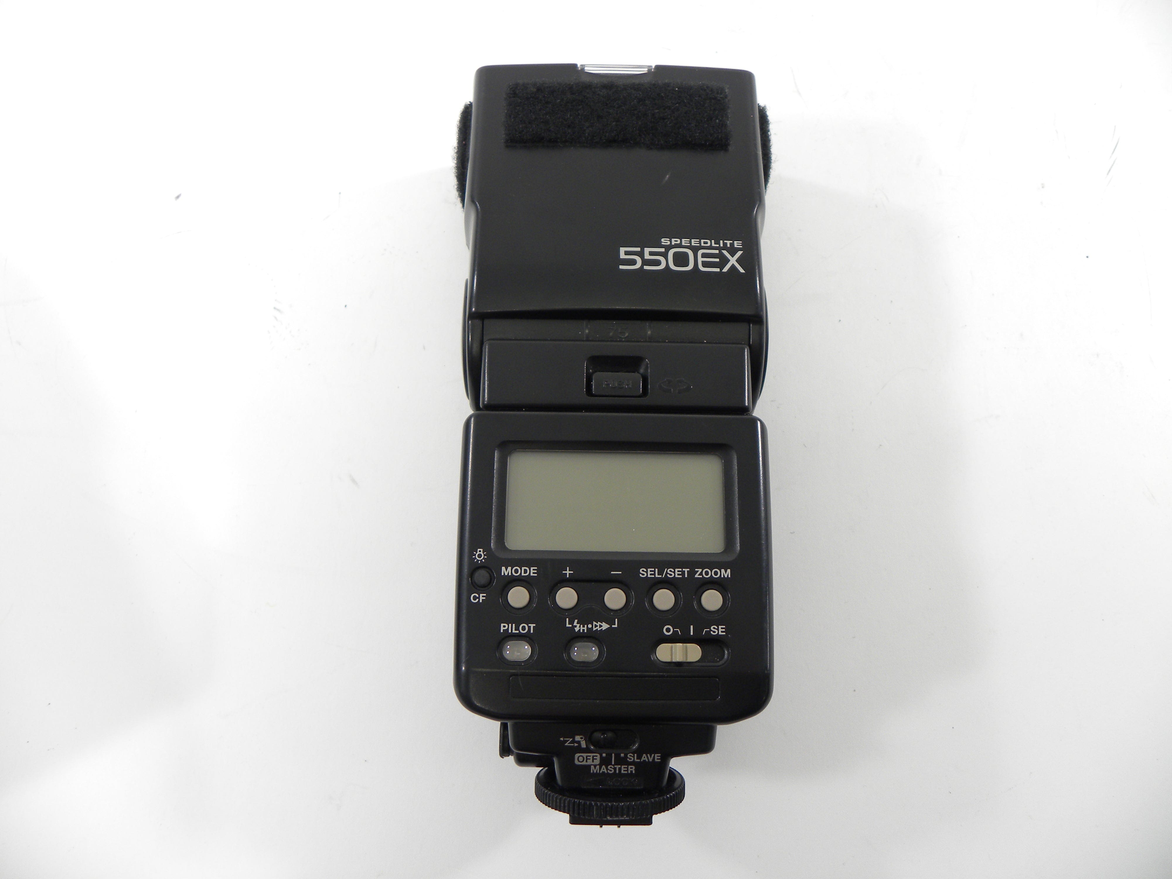 Canon Speedlite 550EX Shoe Mount Flash