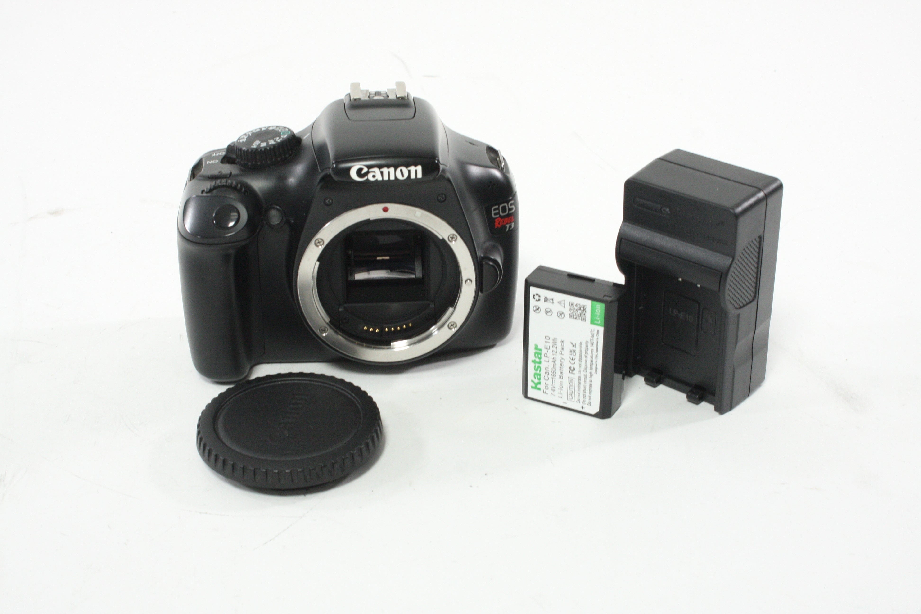 Canon T3 DSLR Camera Body with a Shutter Count of 56,376