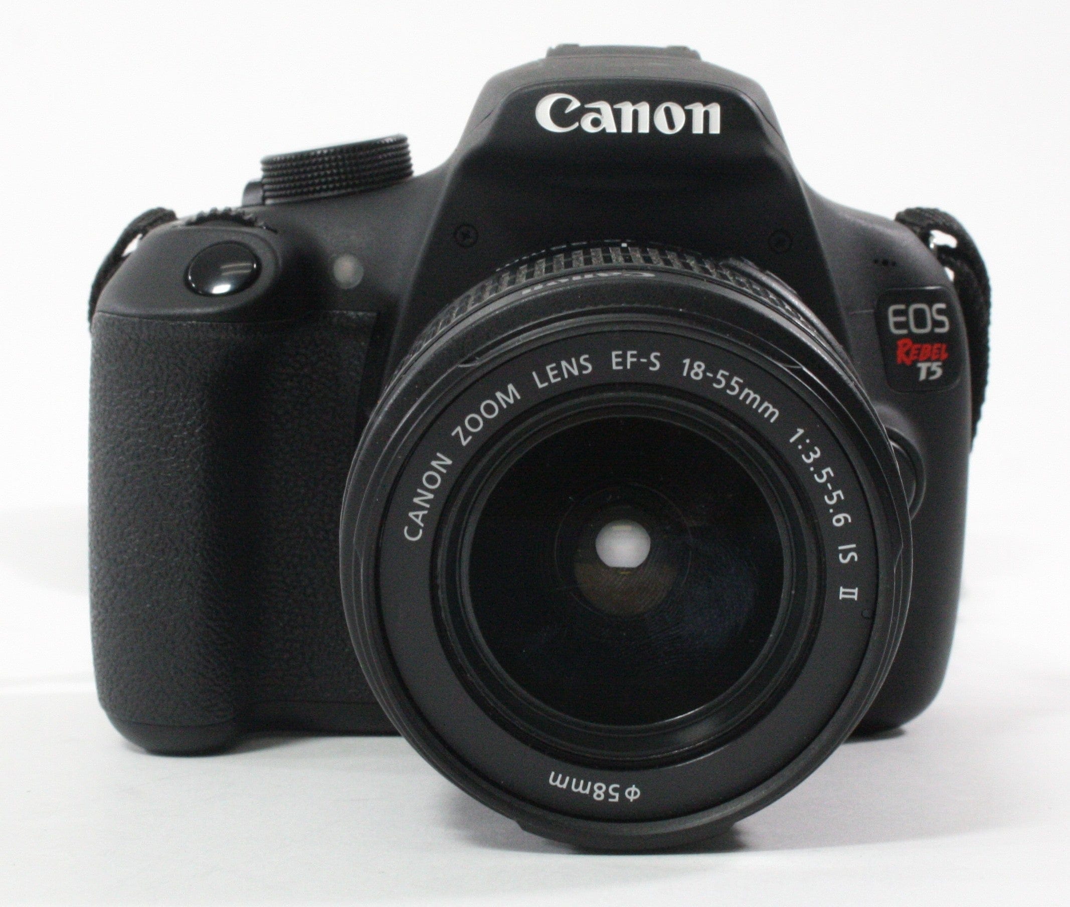 Canon T5 Digital Camera with 18-55mm f/3.5-5.6 Lens Shutter Count 5,149