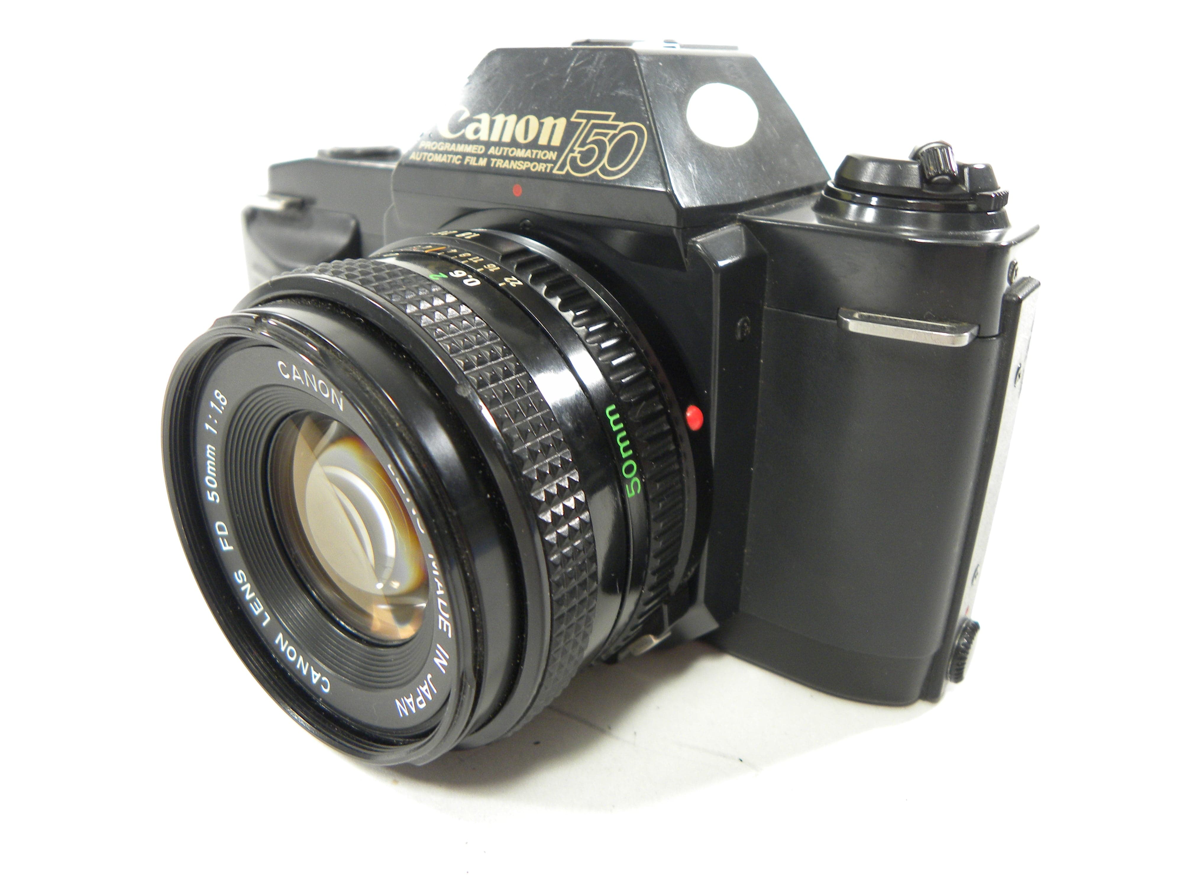 Canon T50 35mm SLR w/FD 50mm f1.8