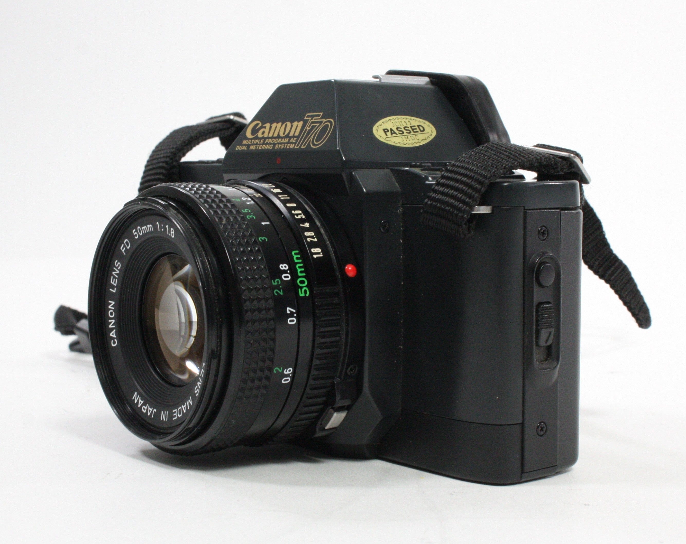 Canon T70 35mm SLR Camera with 50mm f/1.8 Lens
