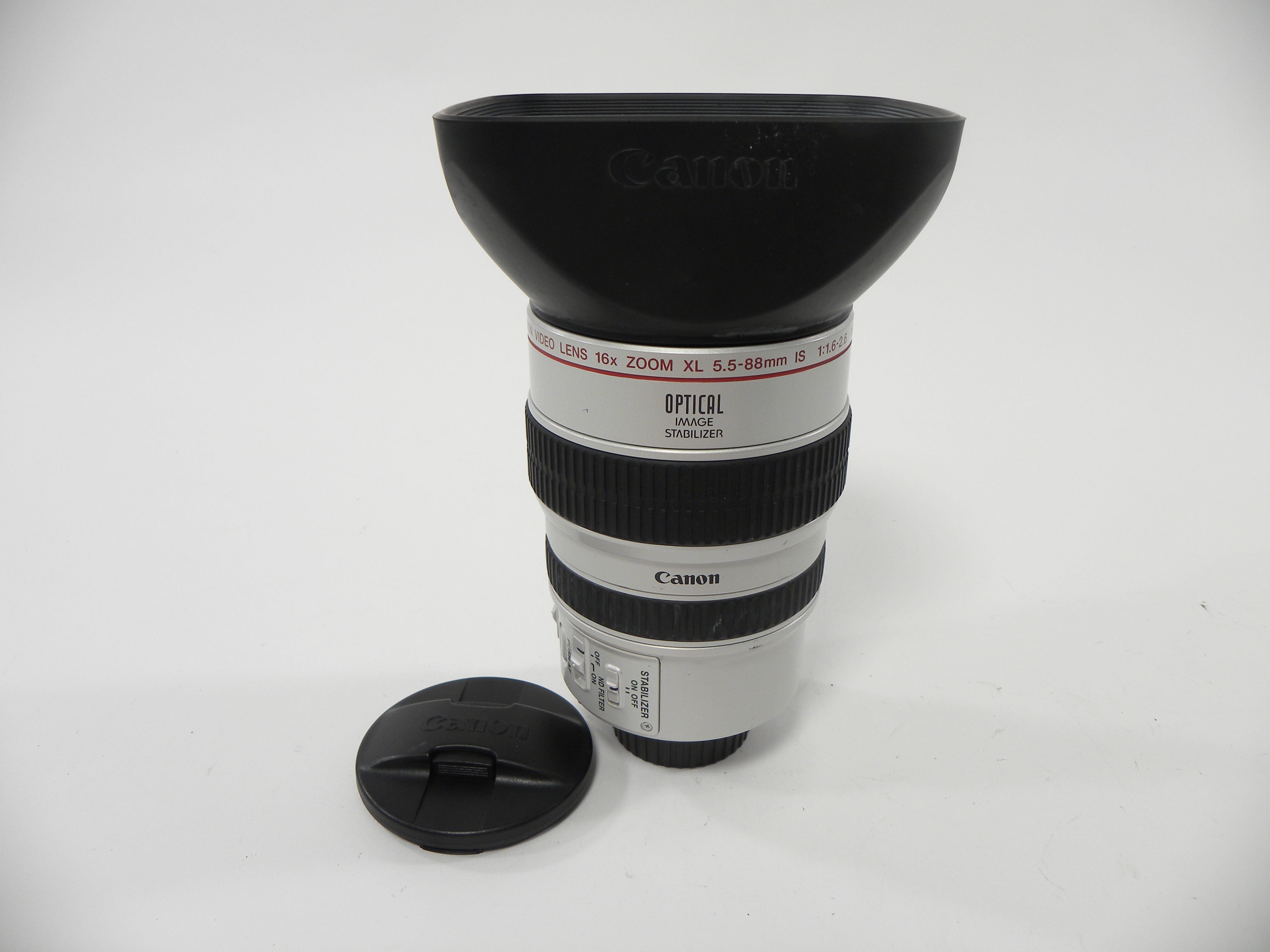 Canon Video Lens 16x Zoom XL 5.5-88mm IS f1.6-2.6