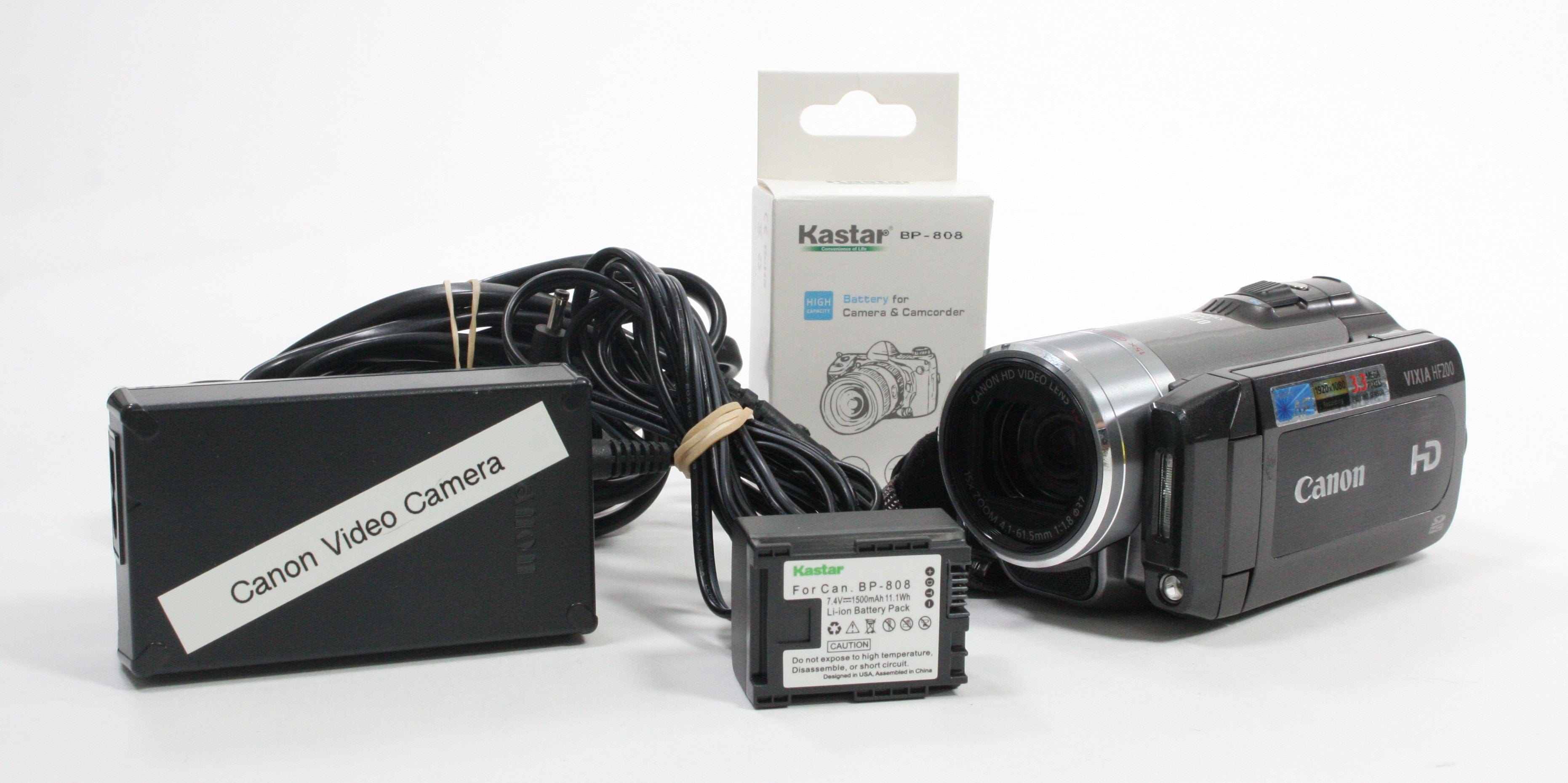 Canon VIXIA HF200 HD Camcorder