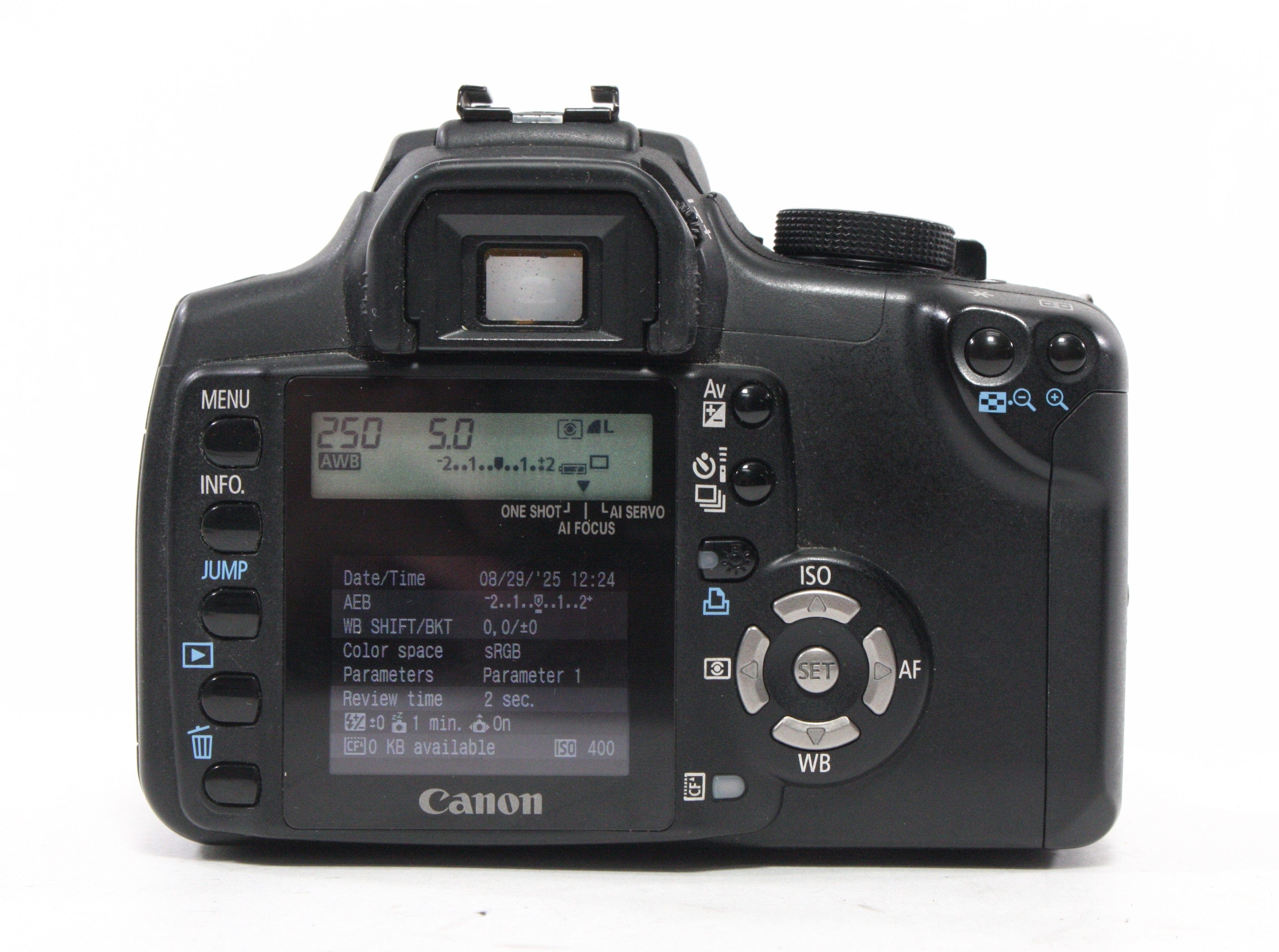 Canon XT DSLR Camera with 18-55mm f/3.5-5.6 IS II Lens
