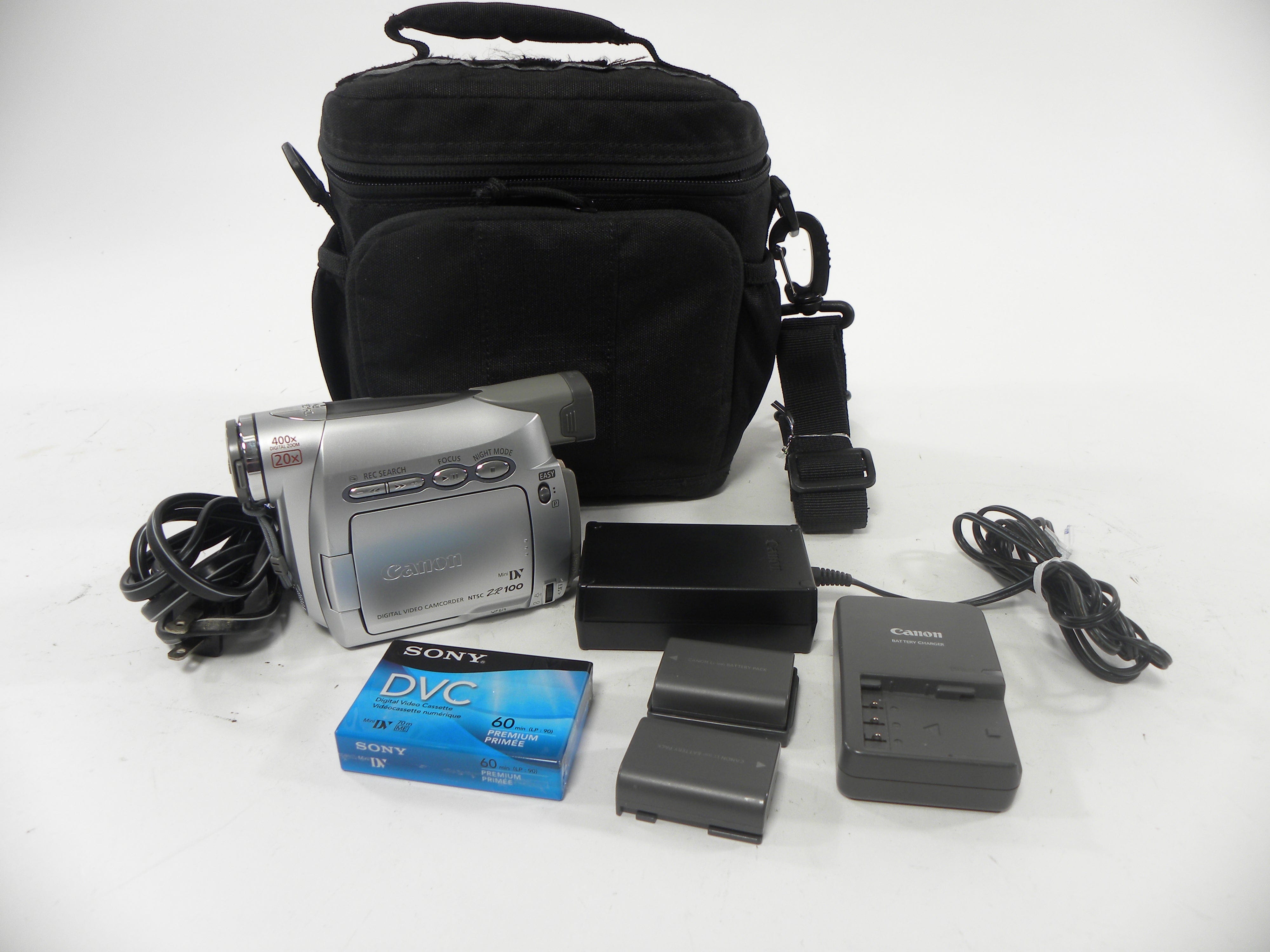 Canon ZR100 MiniDV Camcorder