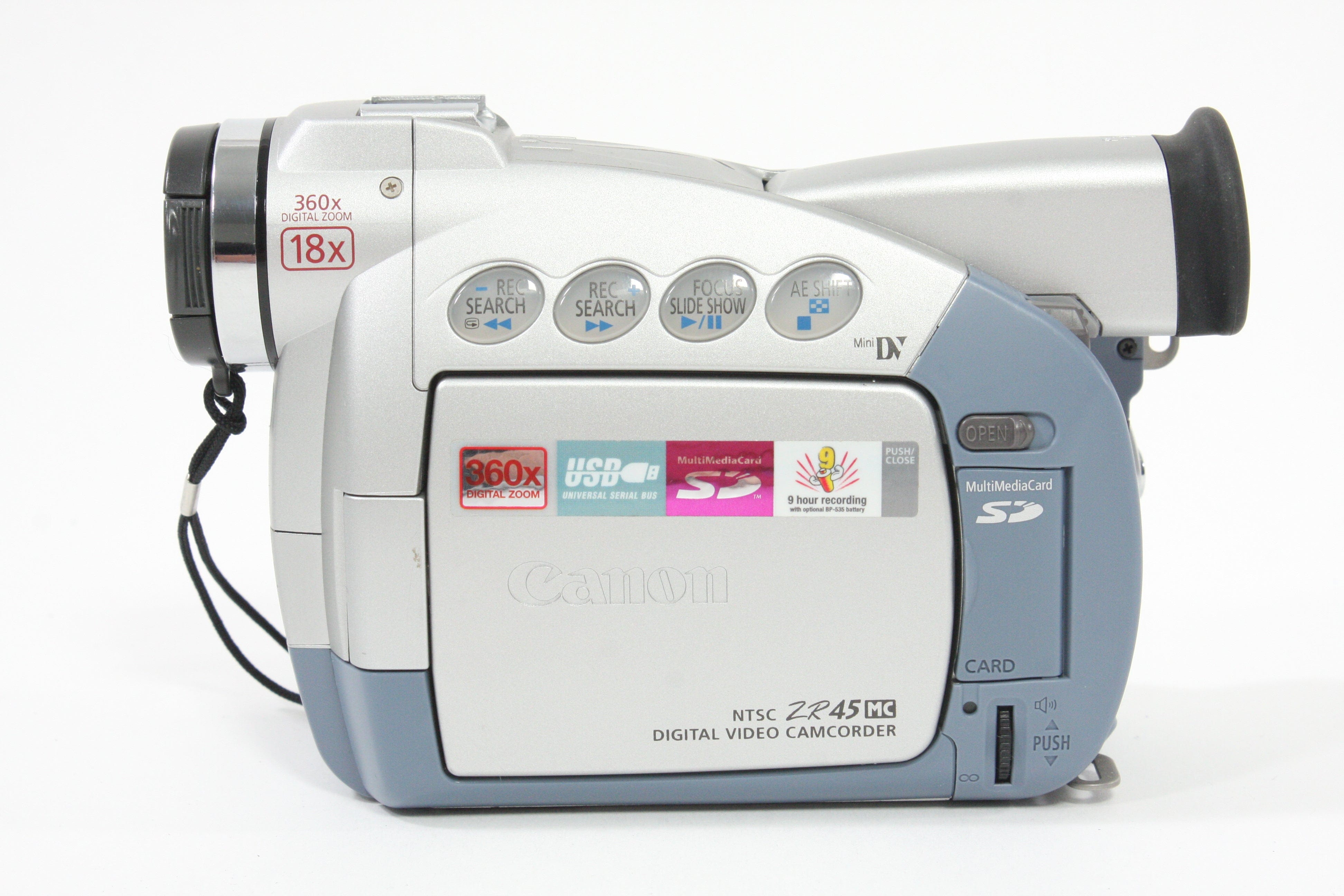 Canon ZR45 MiniDV Camcorder