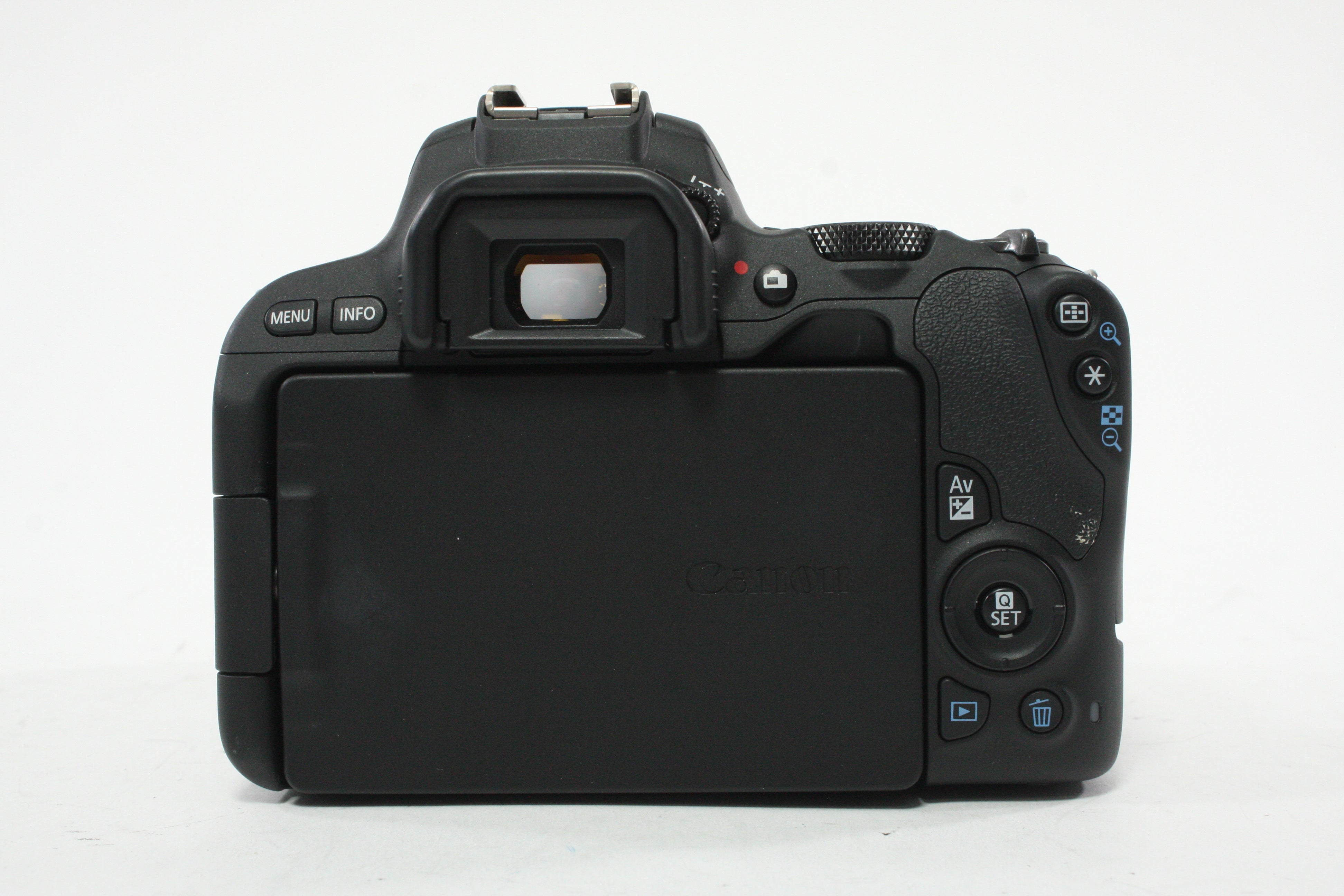 Canon EOS Rebel SL2 DSLR Camera with 18-55mm f/4-5.6 IS STM EF-S EF Mount Lens with a Shutter Count of 608