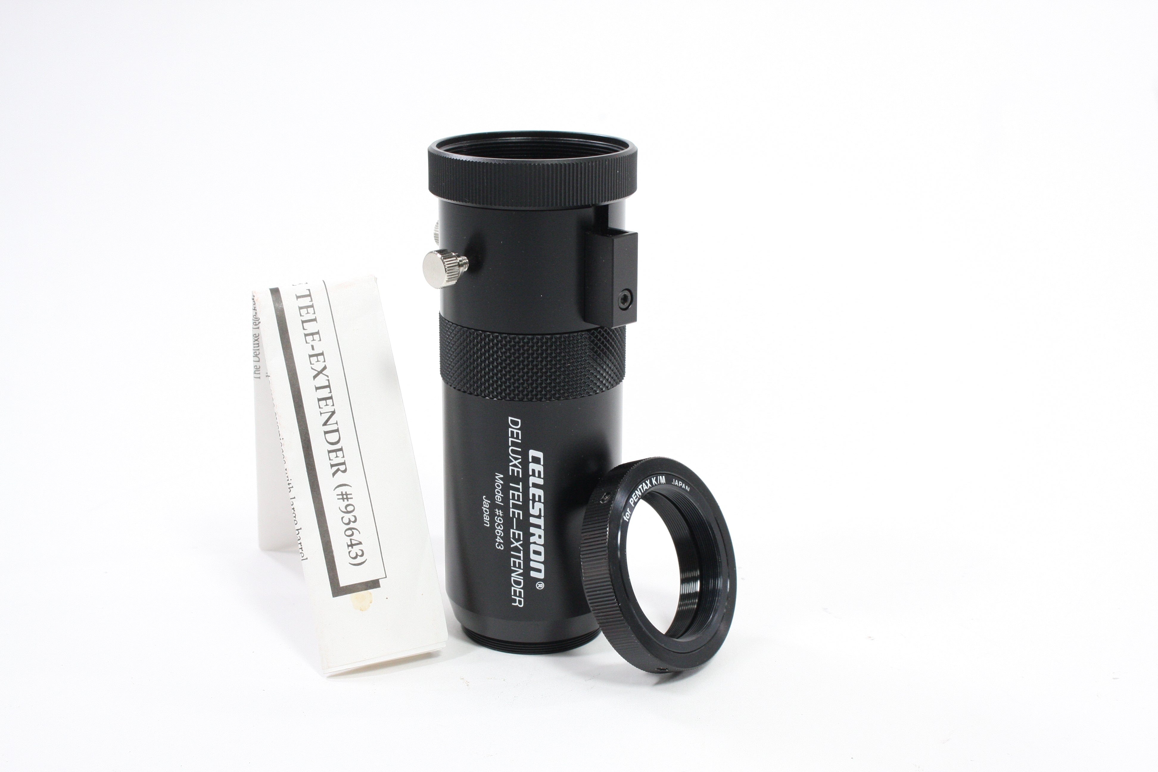 Celestron Deluxe Tele-Extender Model #93643 with Pentax K Adapter