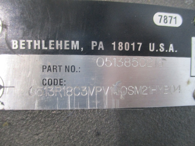 BOSCH 0513850216 VANE PUMP 0513R18C3VPV100SM21HYB04  3000PSI NSNP