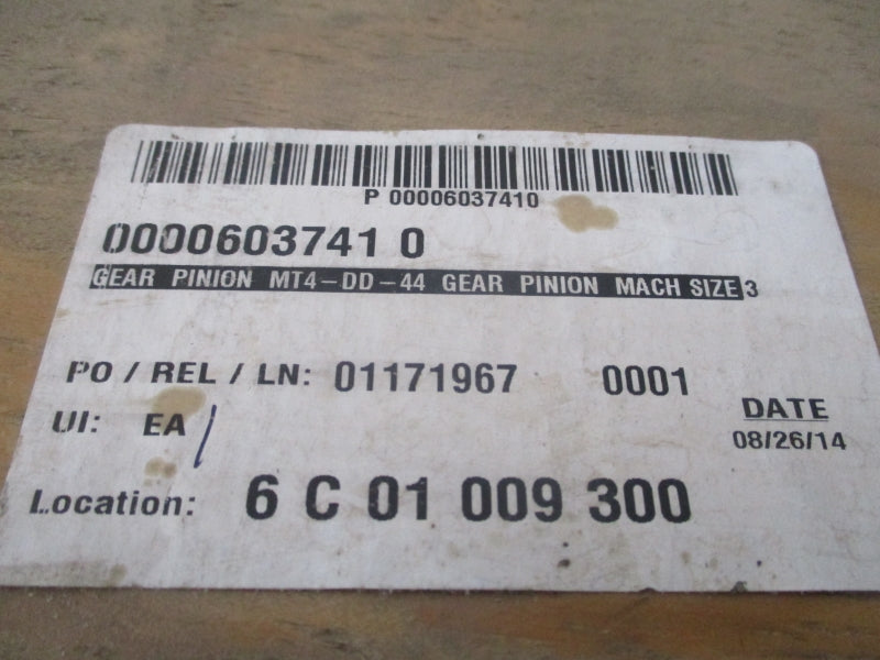 GEAR PINION MT4-DD-44 NSNP
